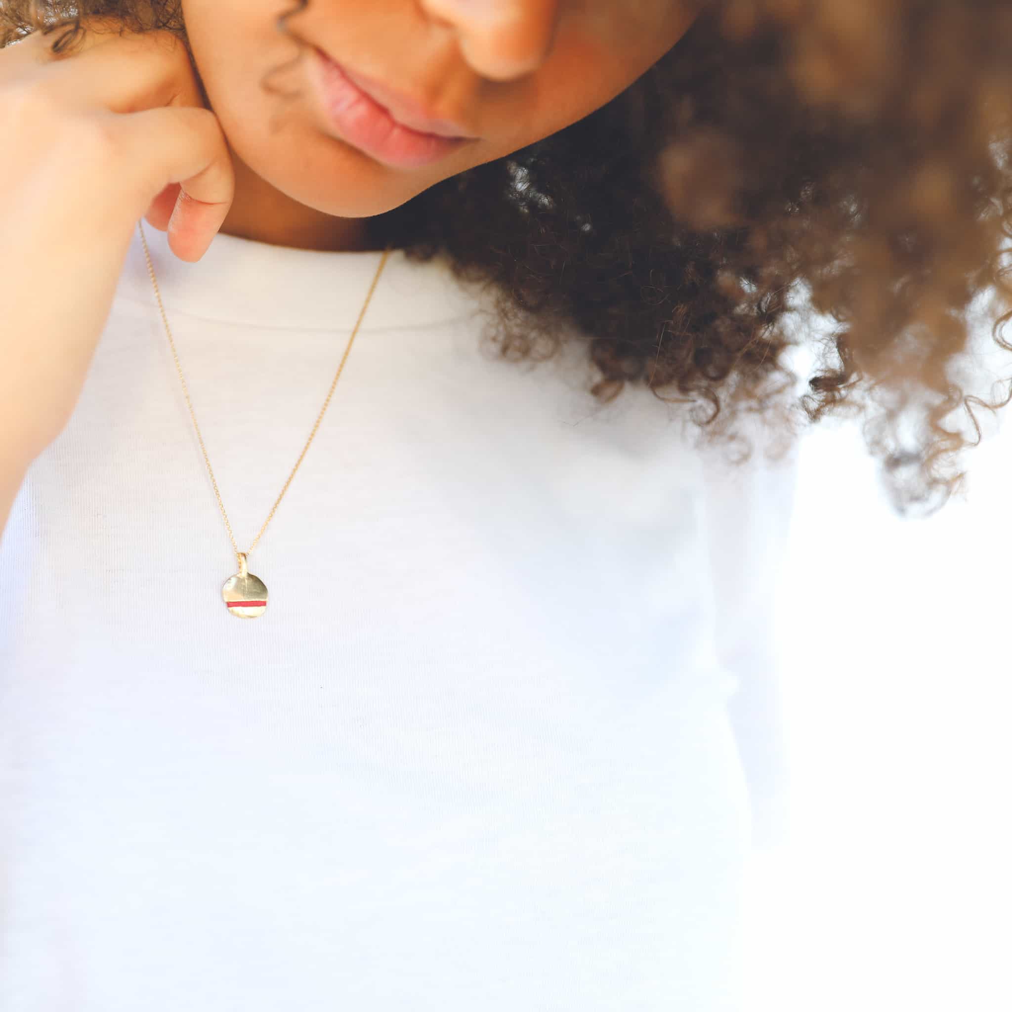 The Mini Full-Circle Necklace - Thousand Fibres