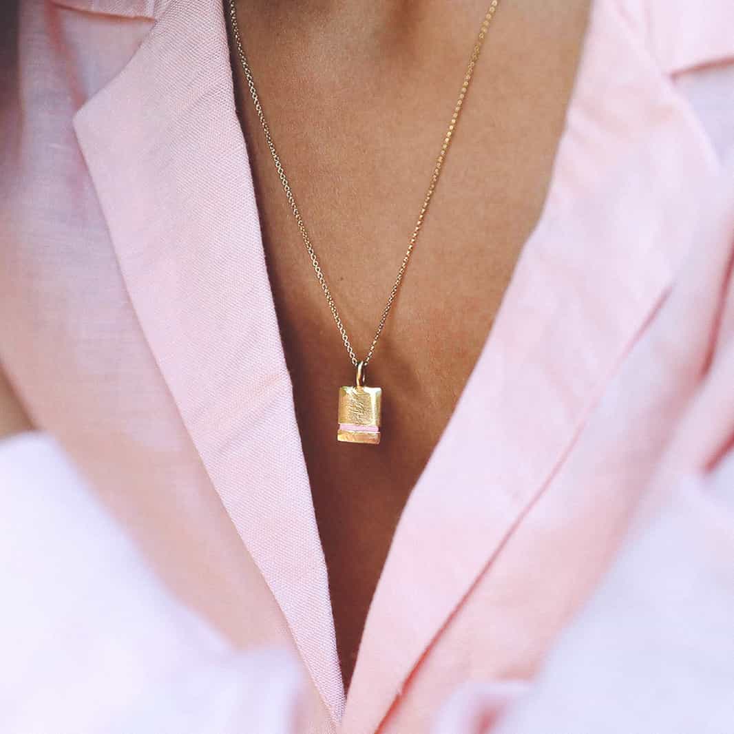 The Mini True Reflections Necklace - Thousand Fibres