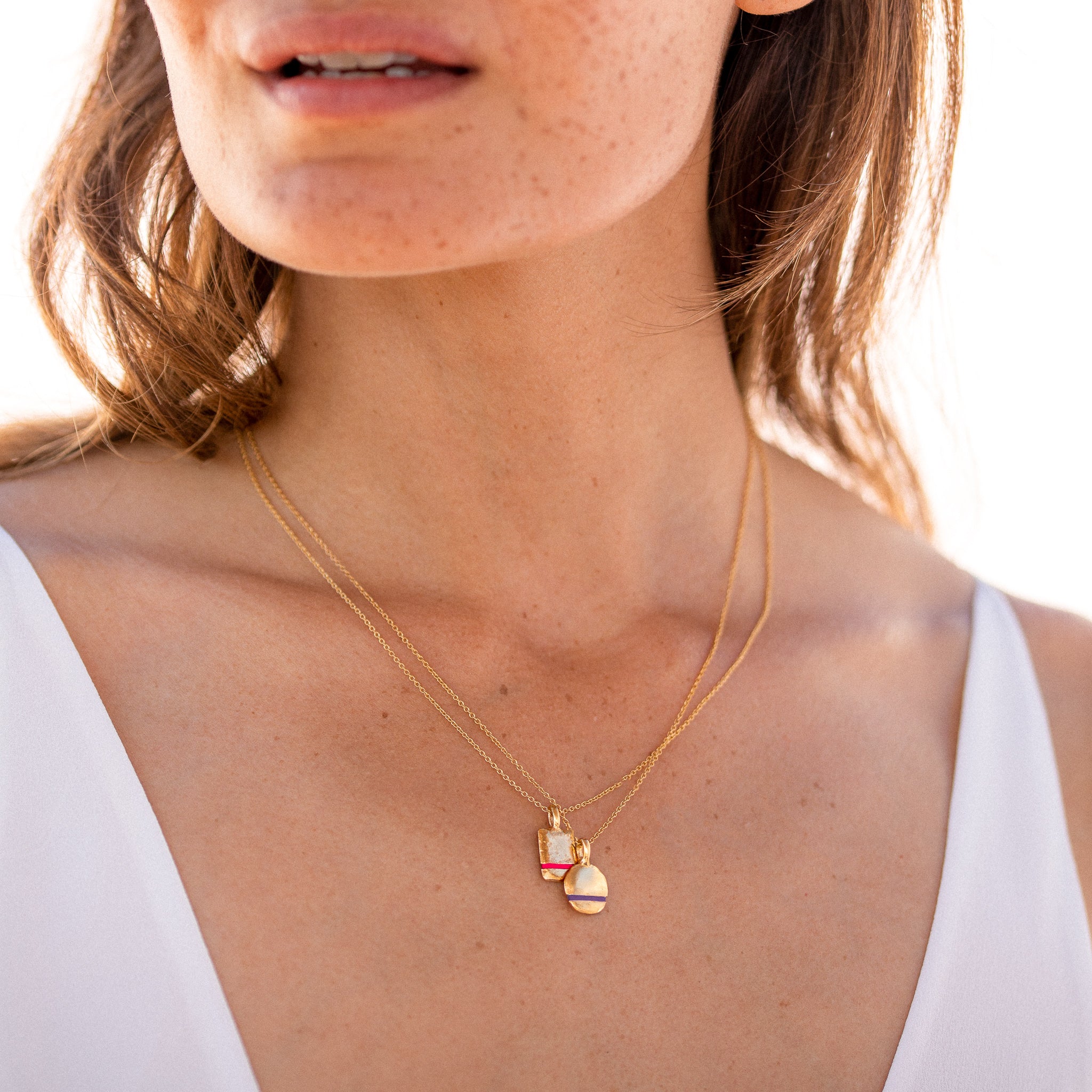 The Mini Full-Circle Necklace - Thousand Fibres