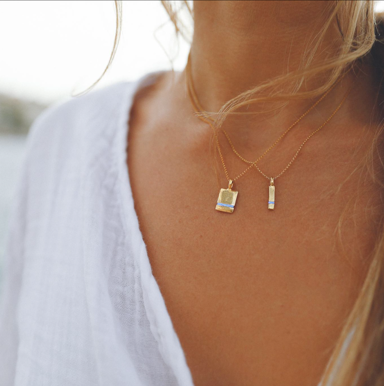 The Mini True Reflections Necklace - Thousand Fibres