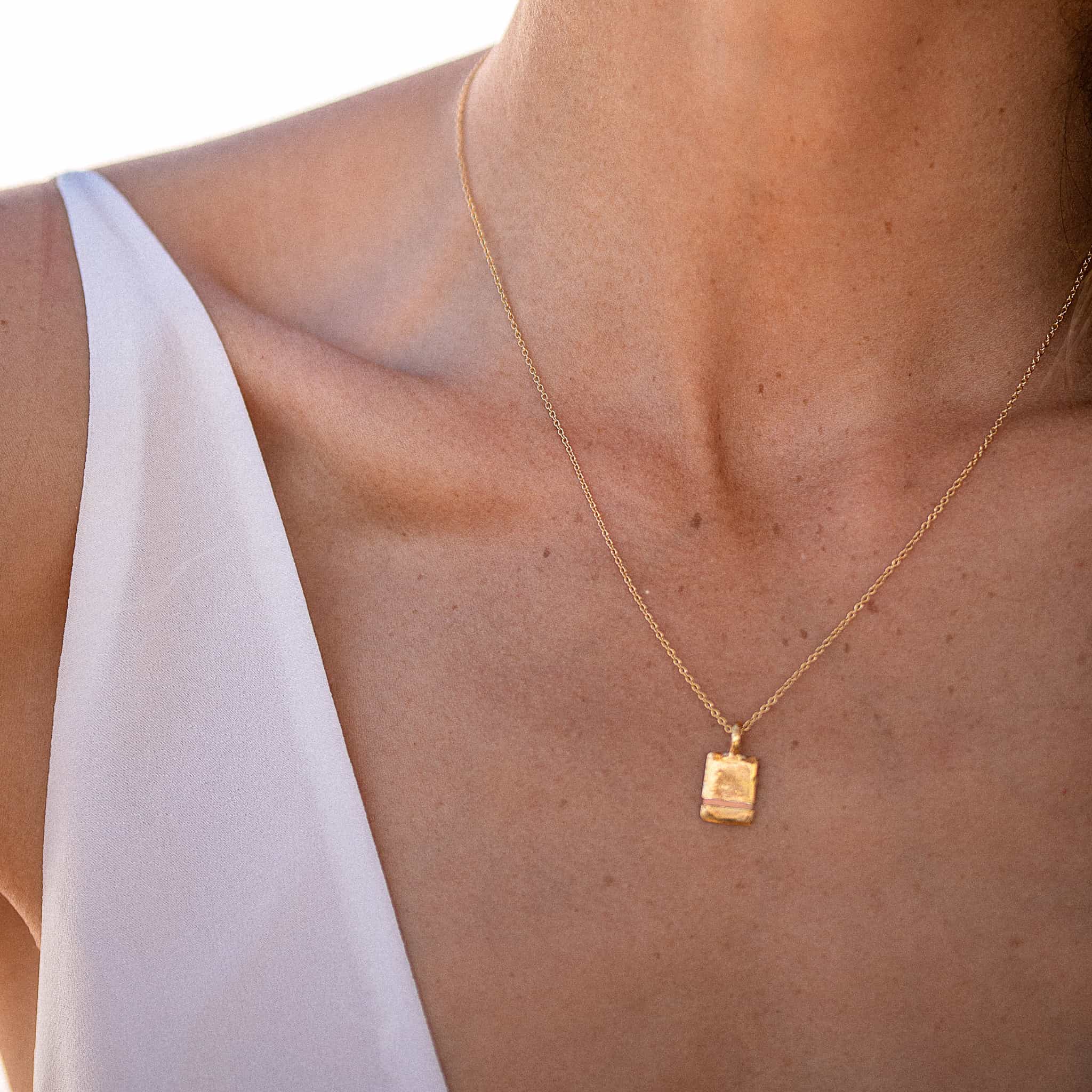 The Mini True Reflections Necklace - Thousand Fibres