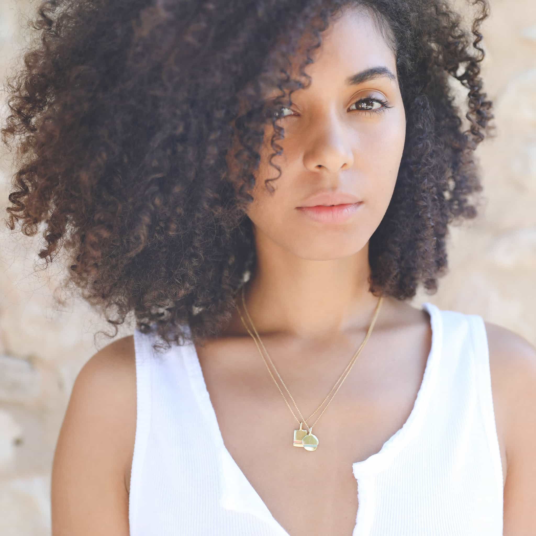 The Mini True Reflections Necklace - Thousand Fibres