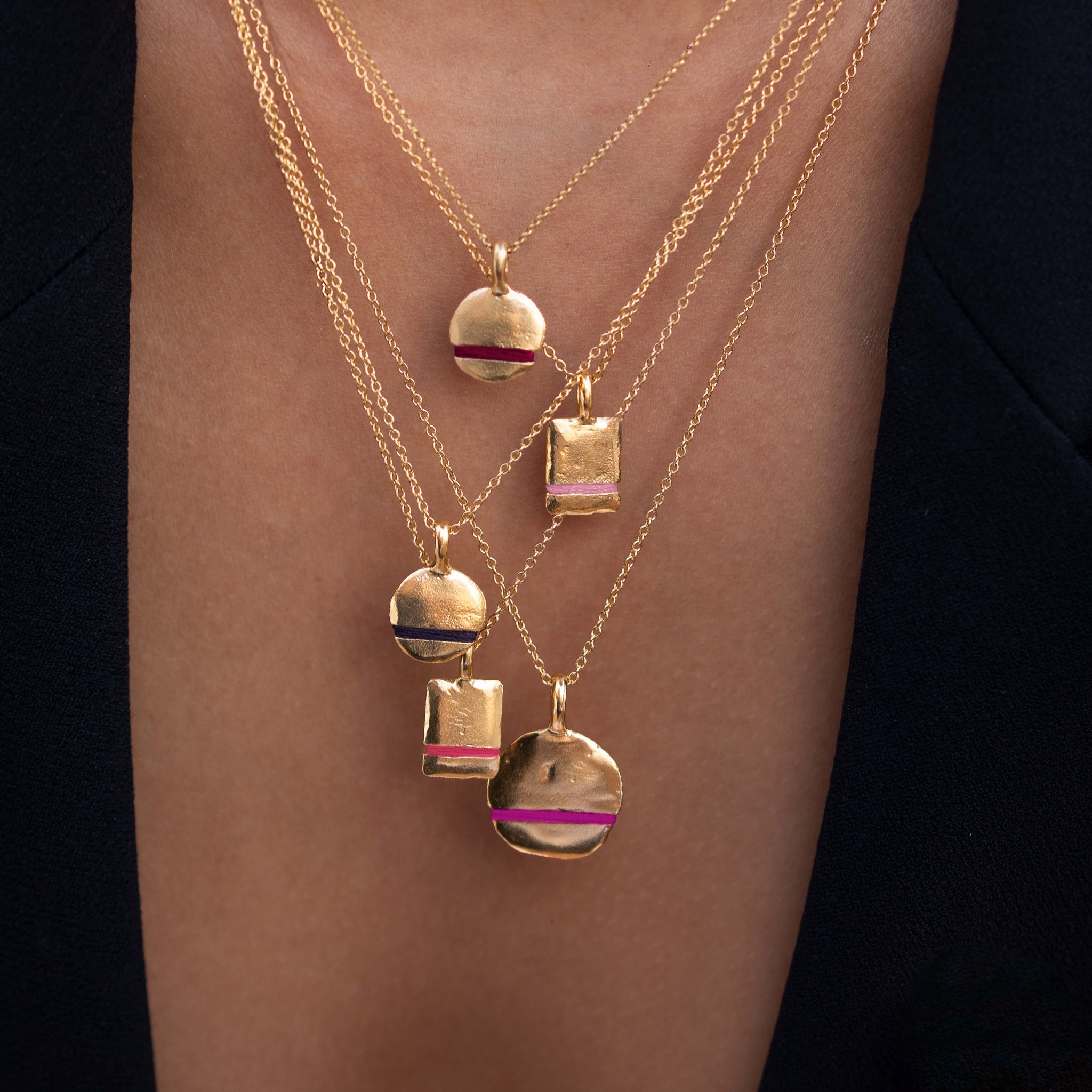 The Mini True Reflections Necklace - Thousand Fibres