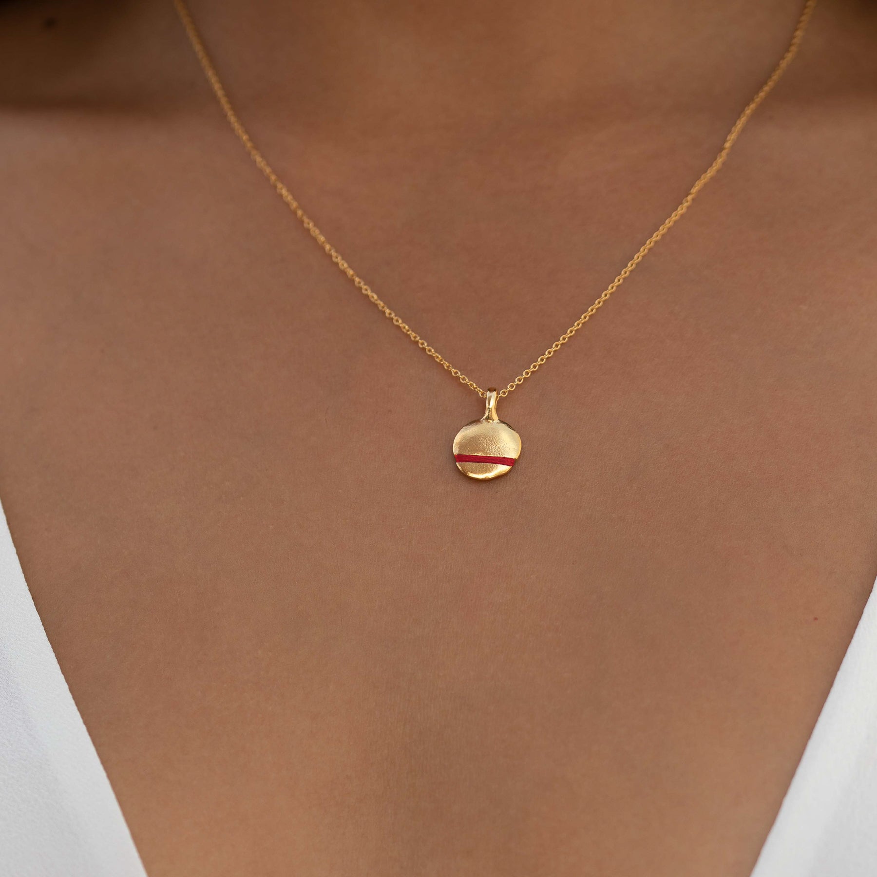 The Mini Full-Circle Necklace - Thousand Fibres