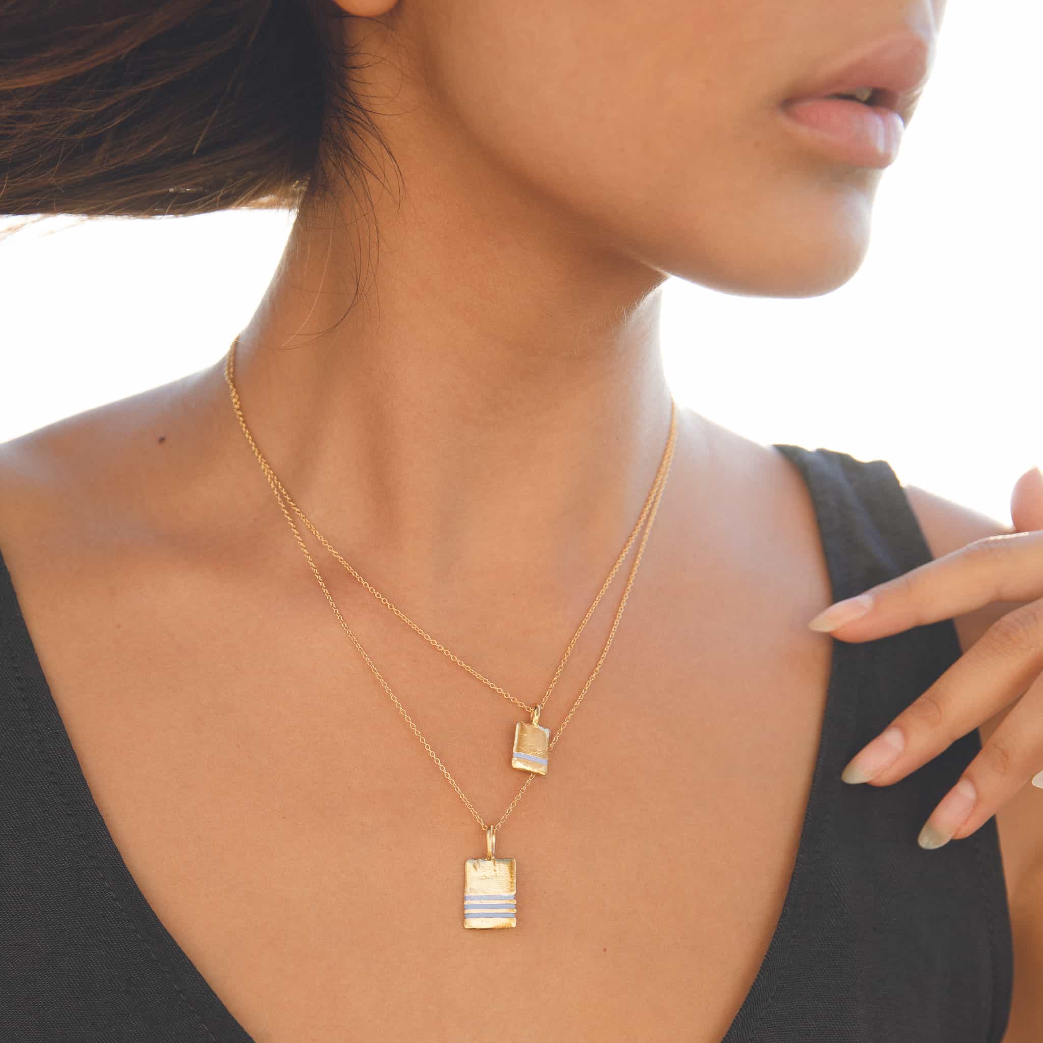 The Mini True Reflections Necklace - Thousand Fibres