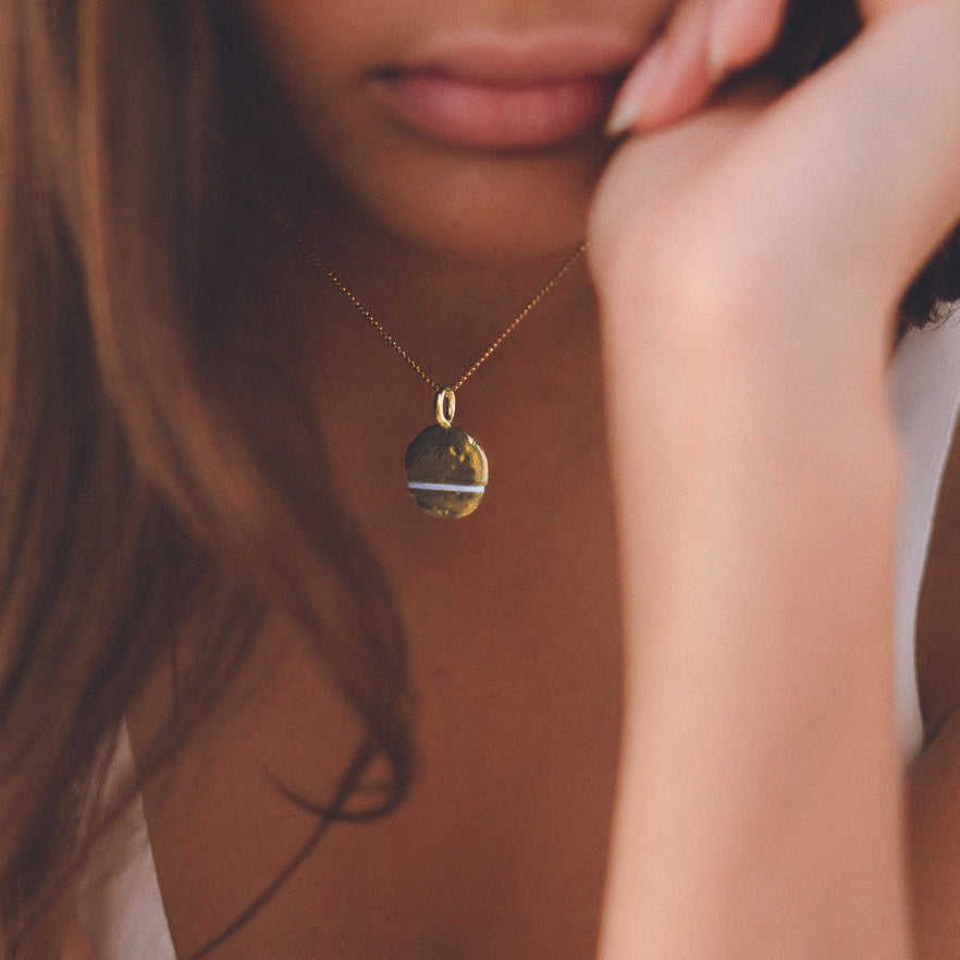 The Midi Full-Circle Necklace - Thousand Fibres