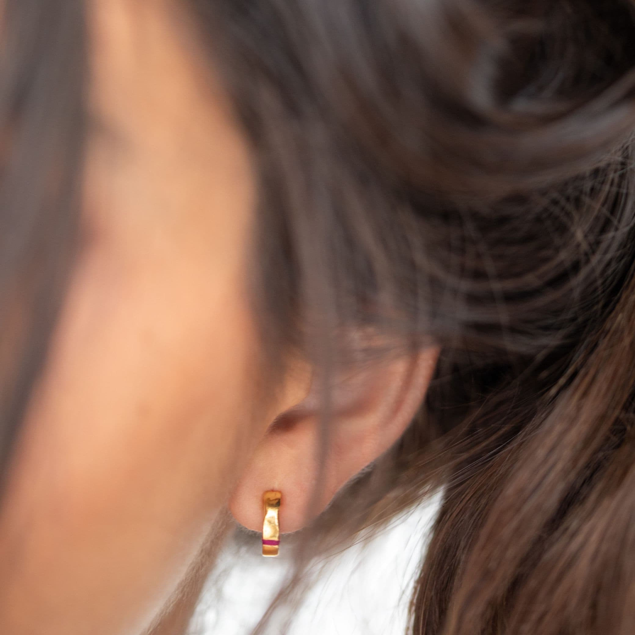 The Mini Flow State Earrings - Thousand Fibres