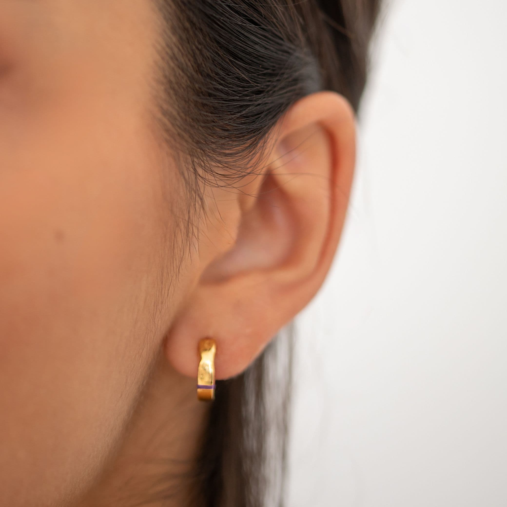 The Mini Flow State Earrings - Thousand Fibres