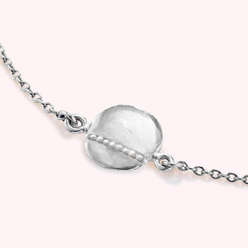 The Pearl Mini Full-Circle Bracelet - Thousand Fibres