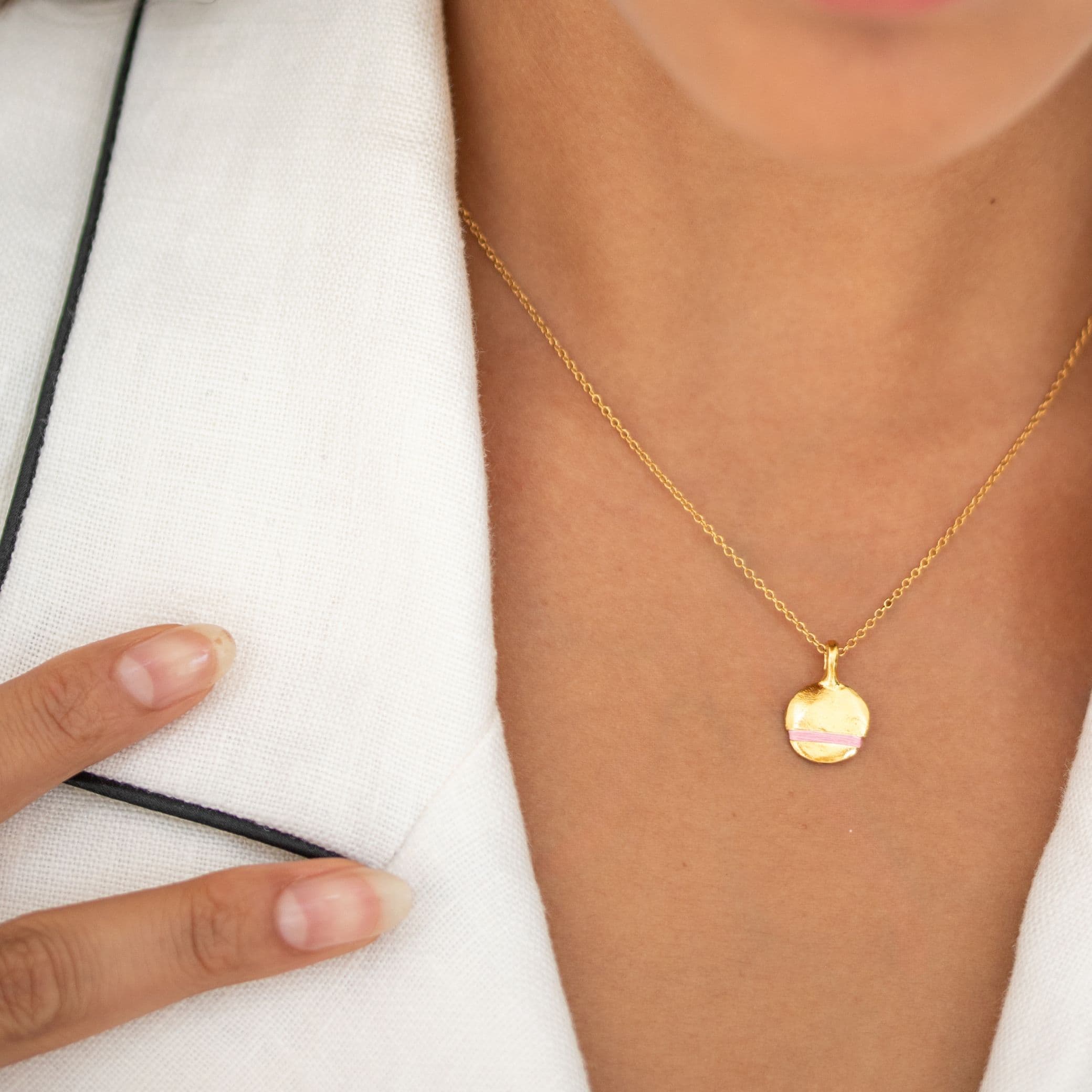 The Mini Full-Circle Necklace