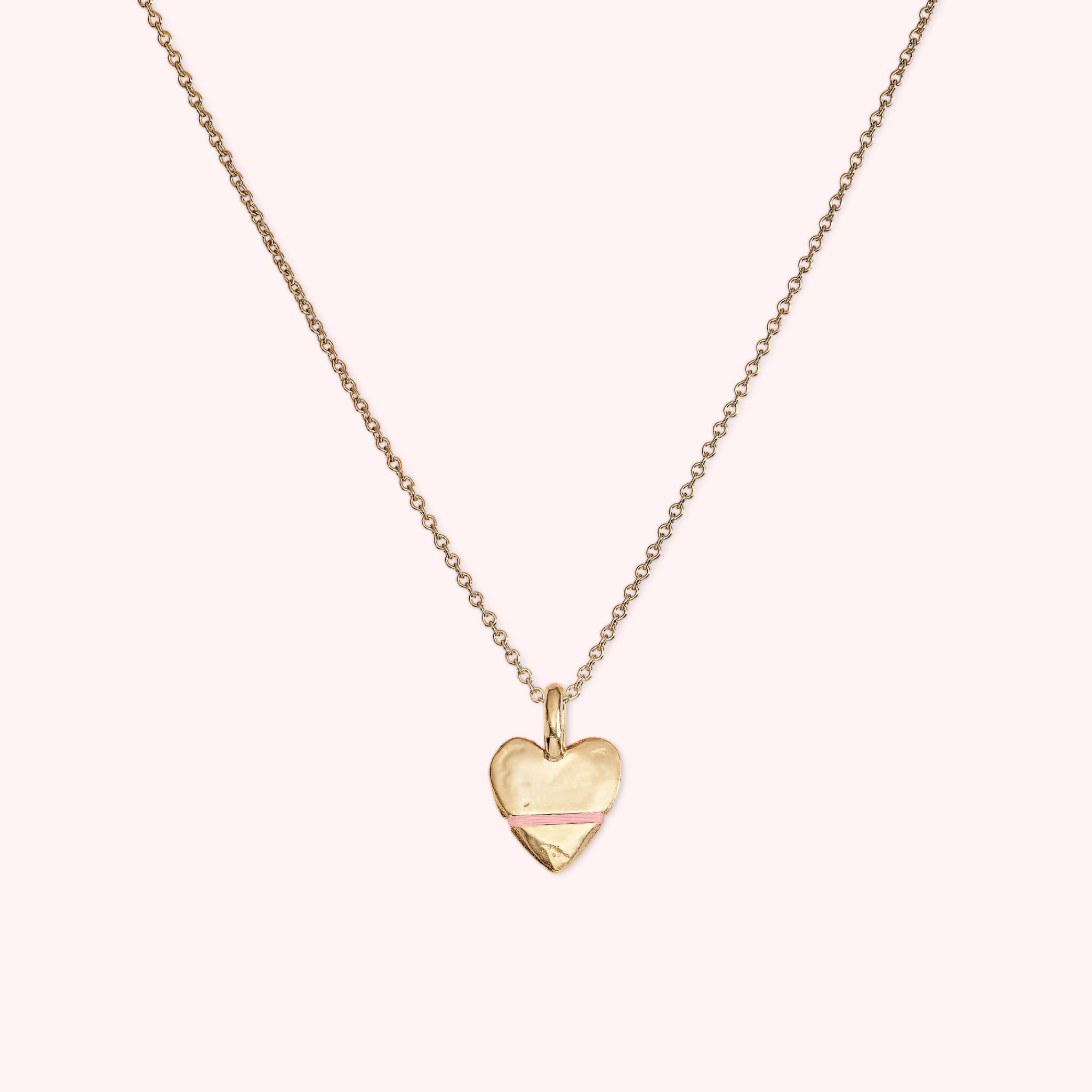 The Mini Heart-Full Necklace - Thousand Fibres