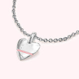 The Mini Heart-Full Necklace - Thousand Fibres