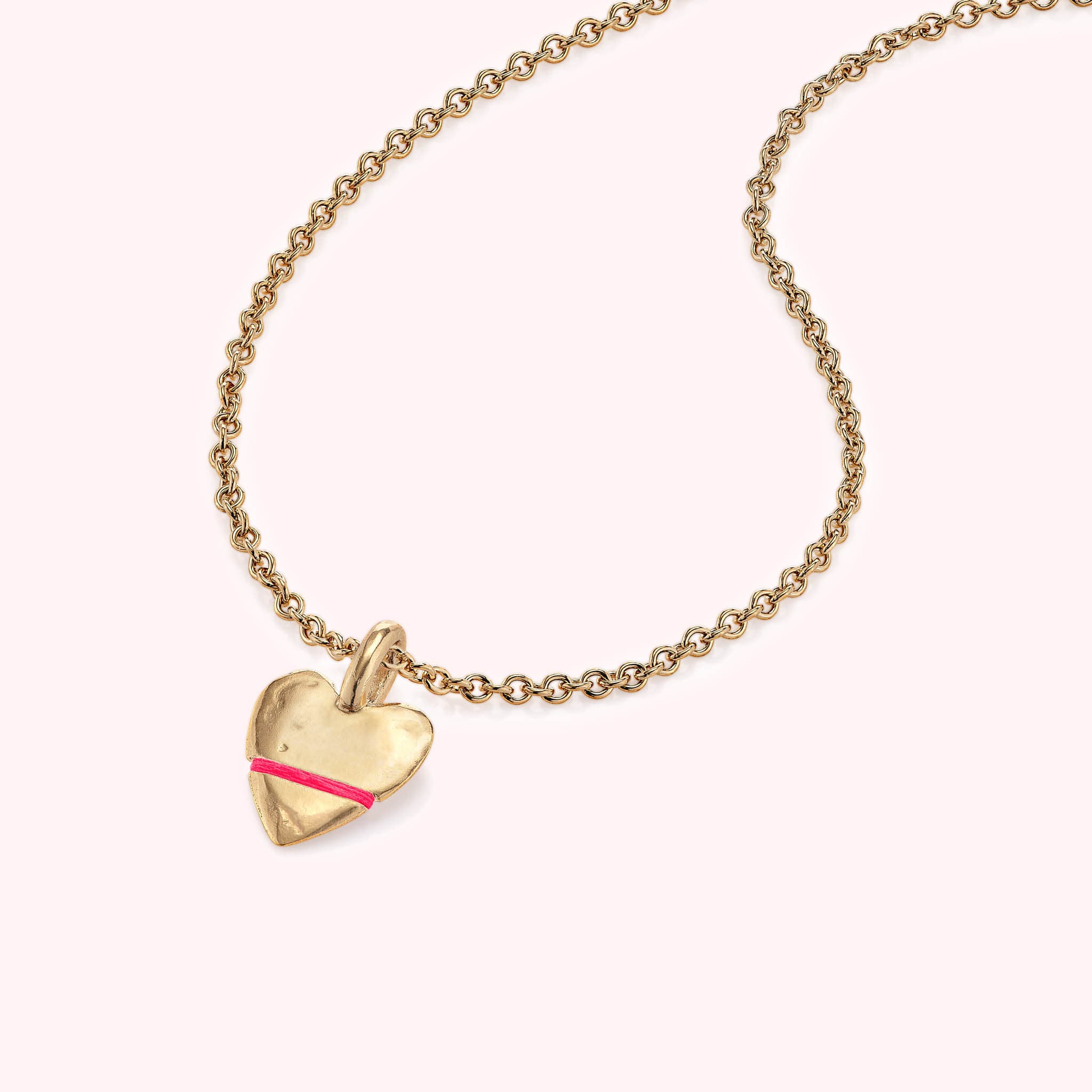 The Mini Heart-Full Necklace - Thousand Fibres