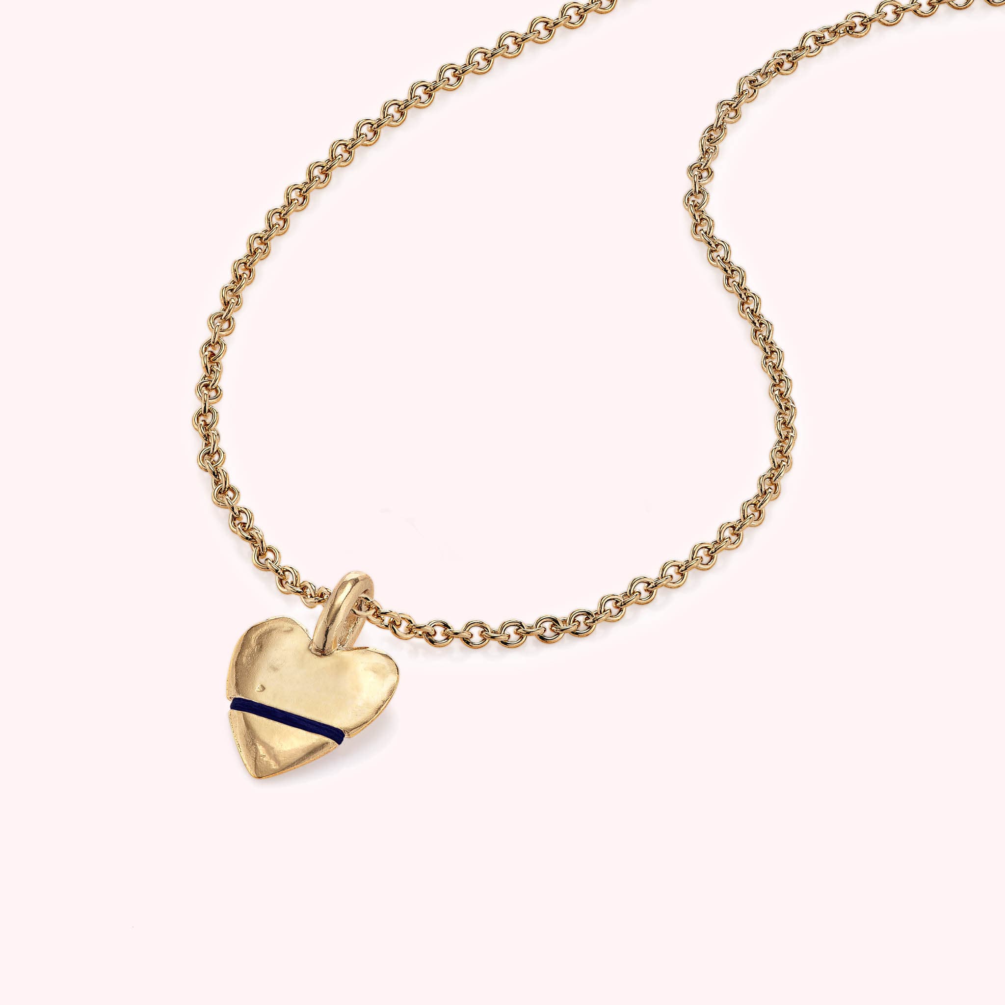 The Mini Heart-Full Necklace - Thousand Fibres