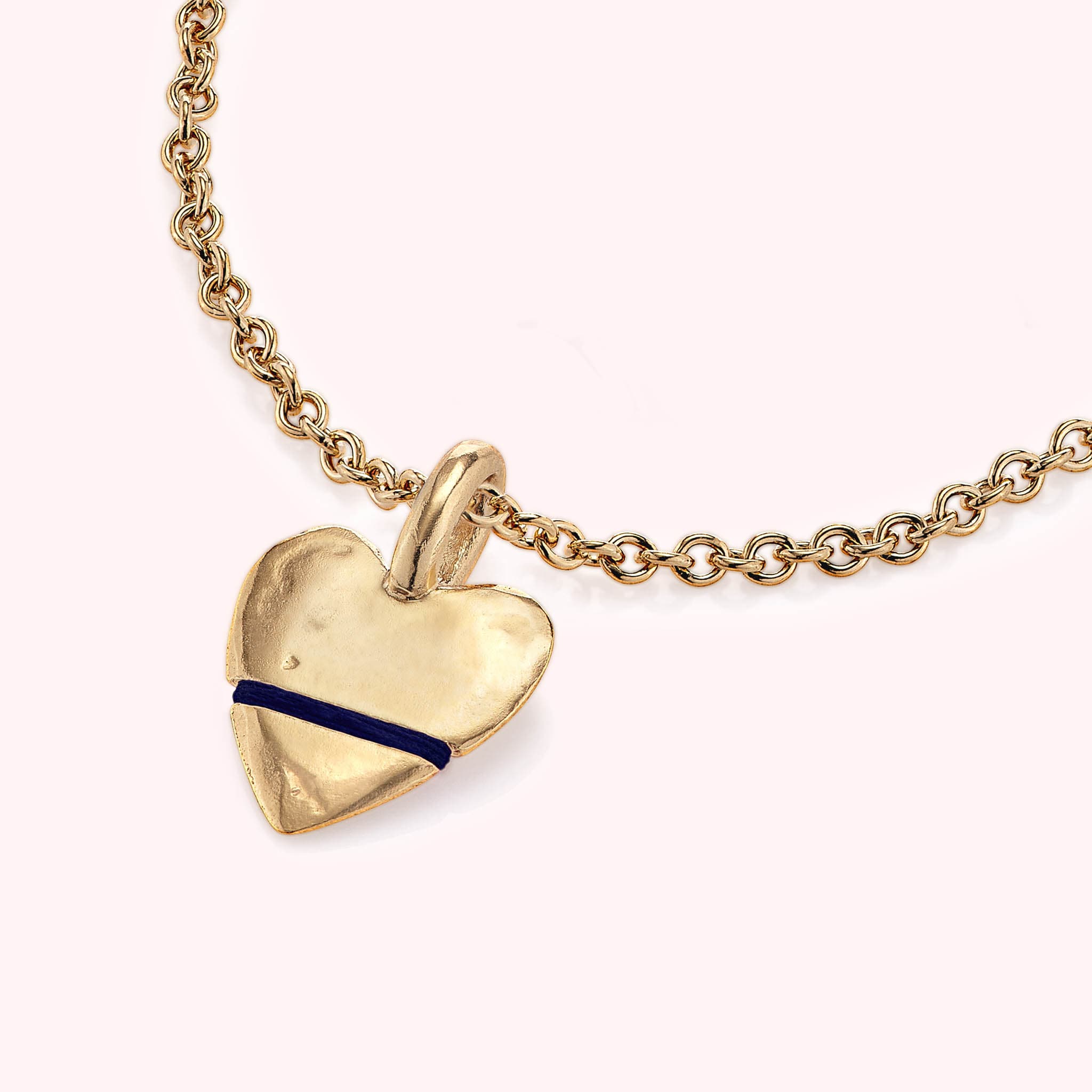 The Mini Heart-Full Necklace - Thousand Fibres