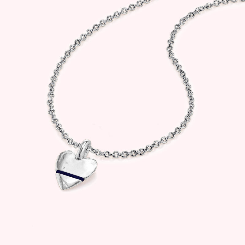 The Mini Heart-Full Necklace - Thousand Fibres