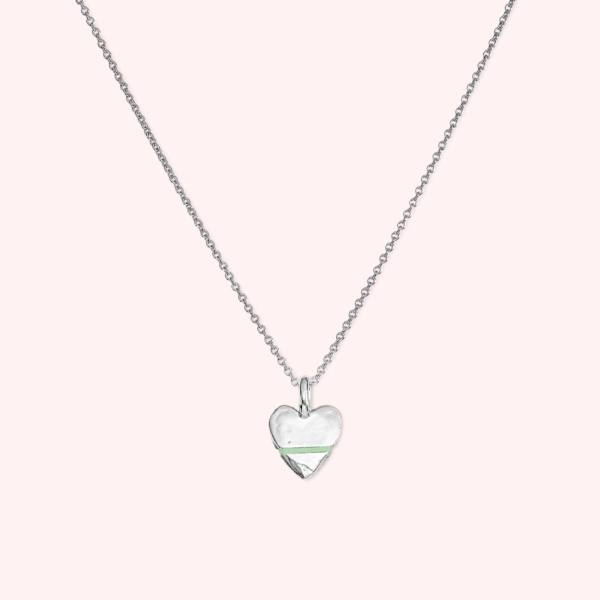 The Mini Heart-Full Necklace - Thousand Fibres