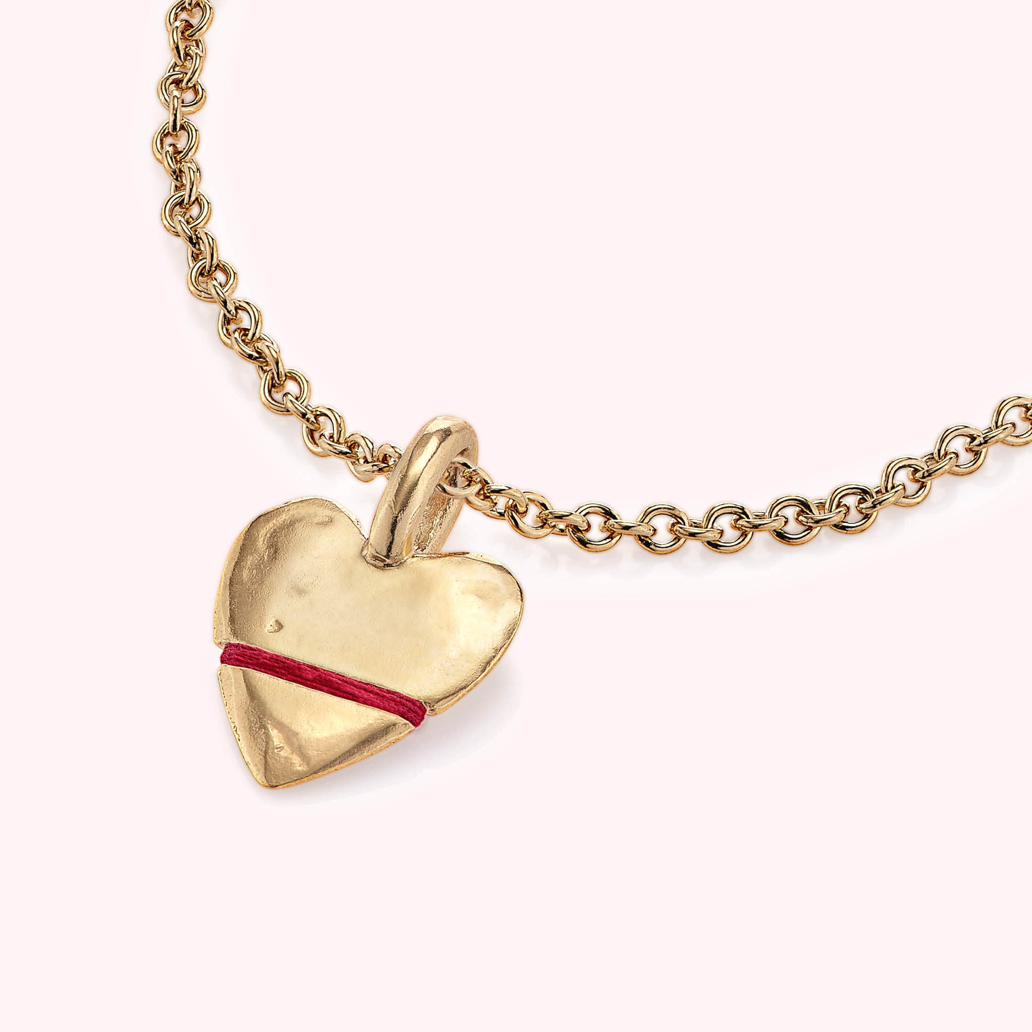 The Mini Heart-Full Necklace - Thousand Fibres