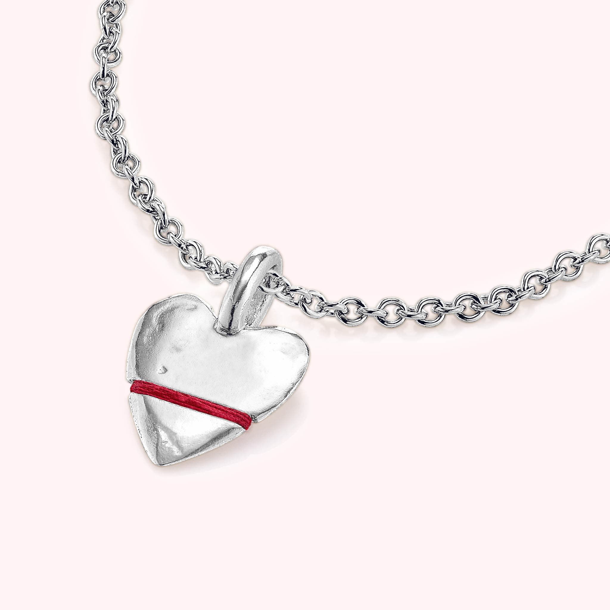 The Mini Heart-Full Necklace - Thousand Fibres