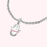 The Mini Hamsa Necklace - Thousand Fibres