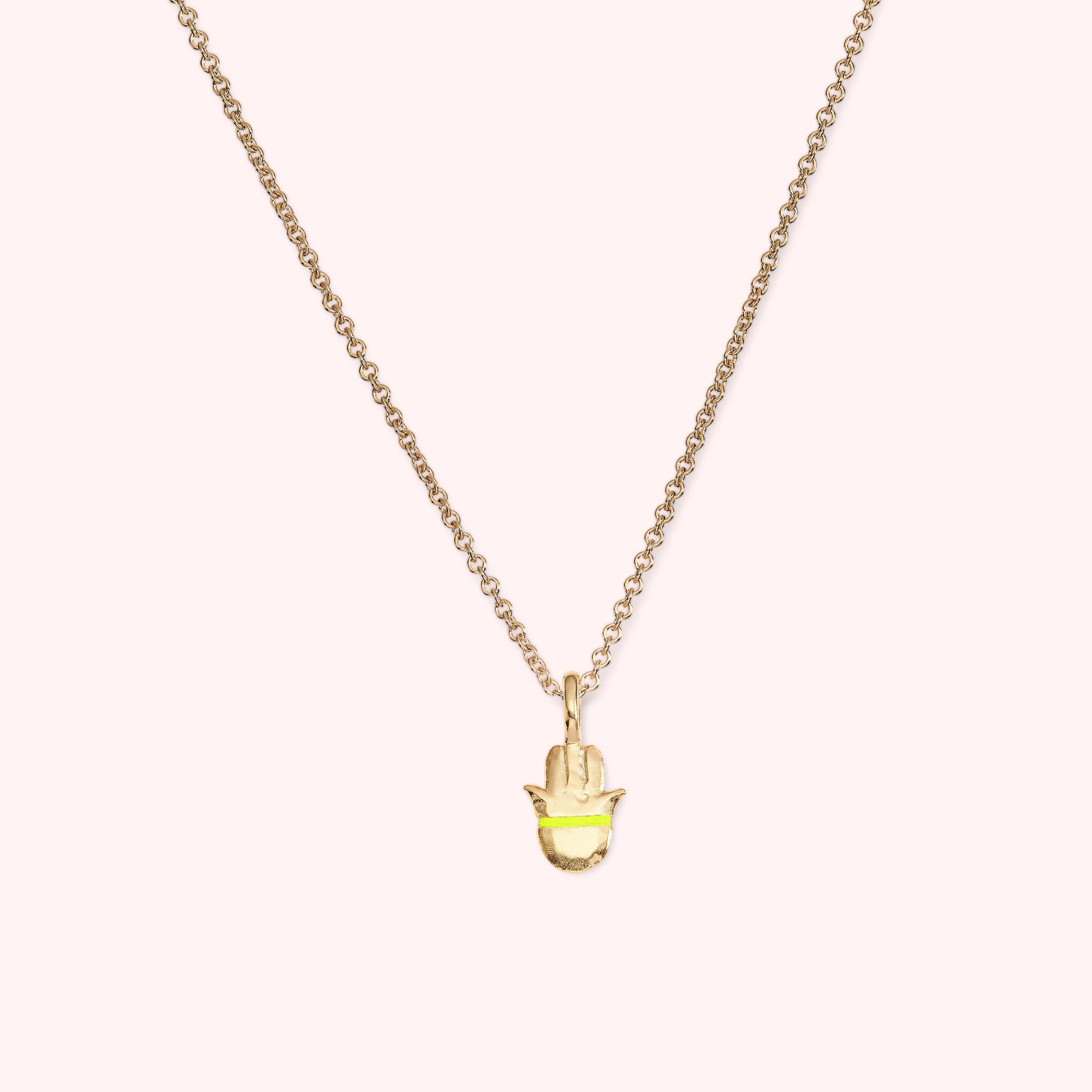 The Mini Hamsa Necklace