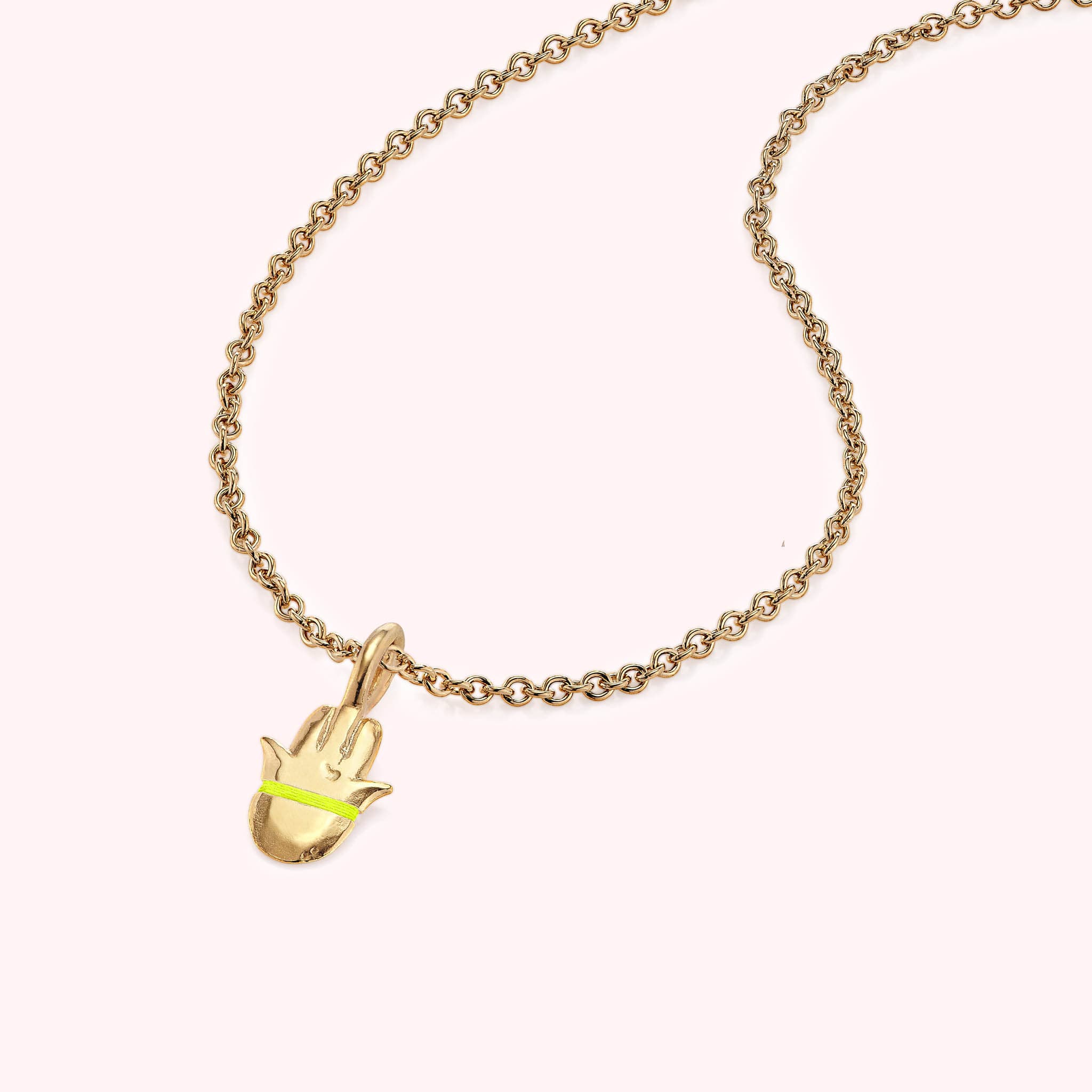 The Mini Hamsa Necklace