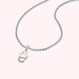The Mini Hamsa Necklace - Thousand Fibres