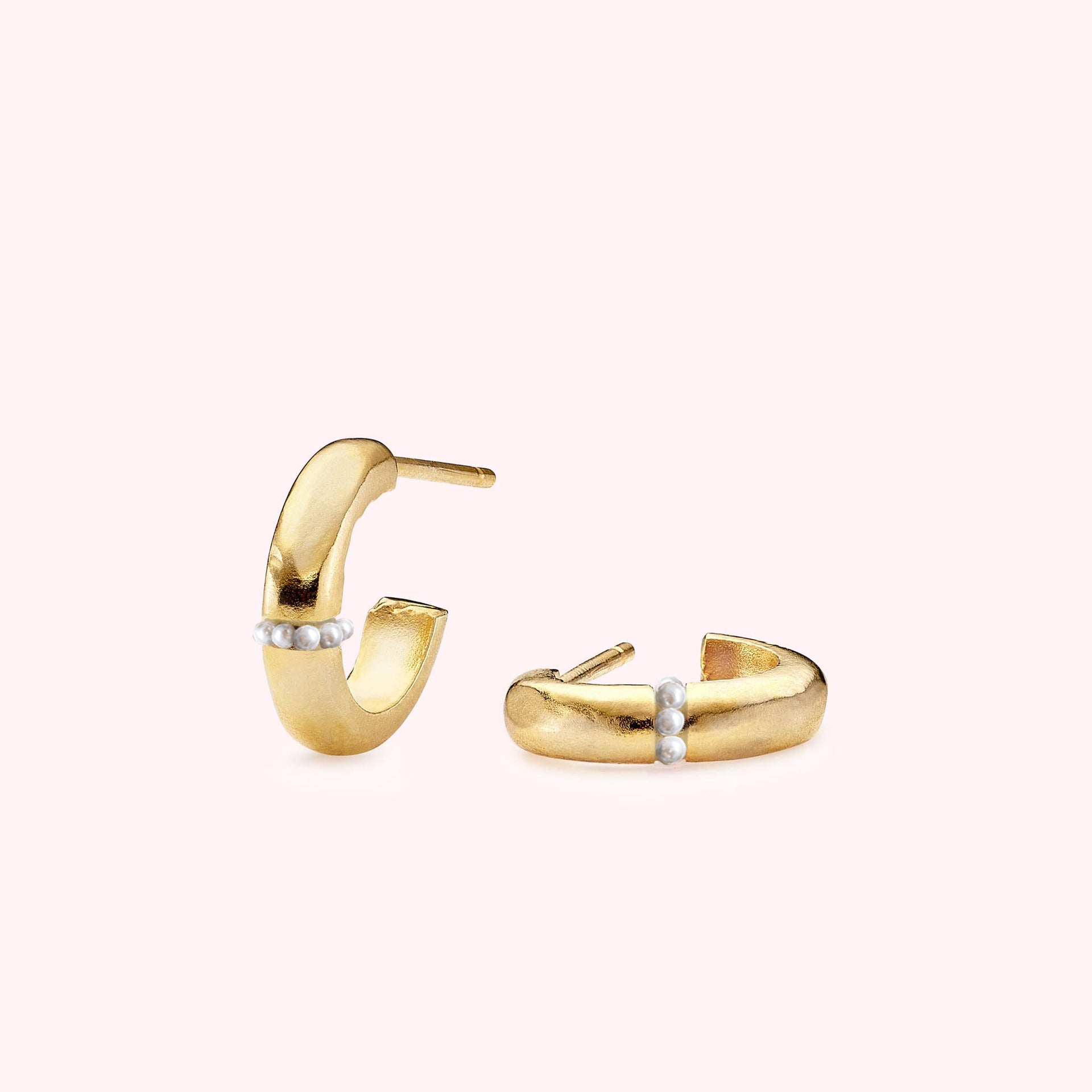 Pearl Mini Simple Things Hoops