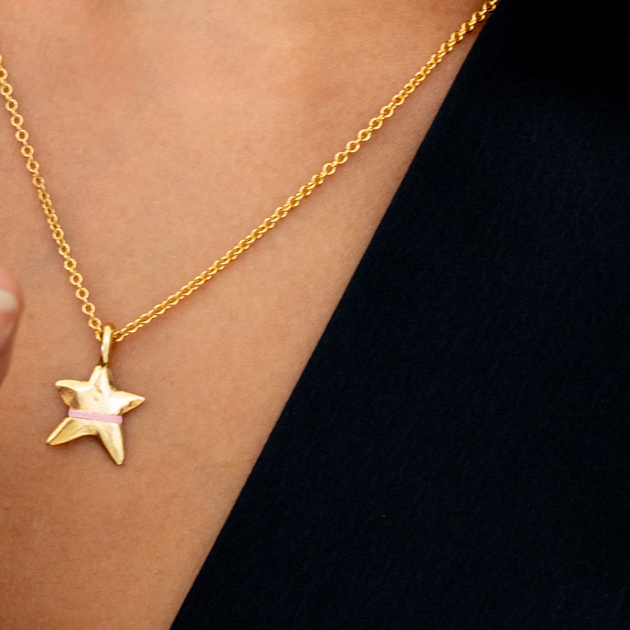 The Mini Lucky Star Necklace - Thousand Fibres