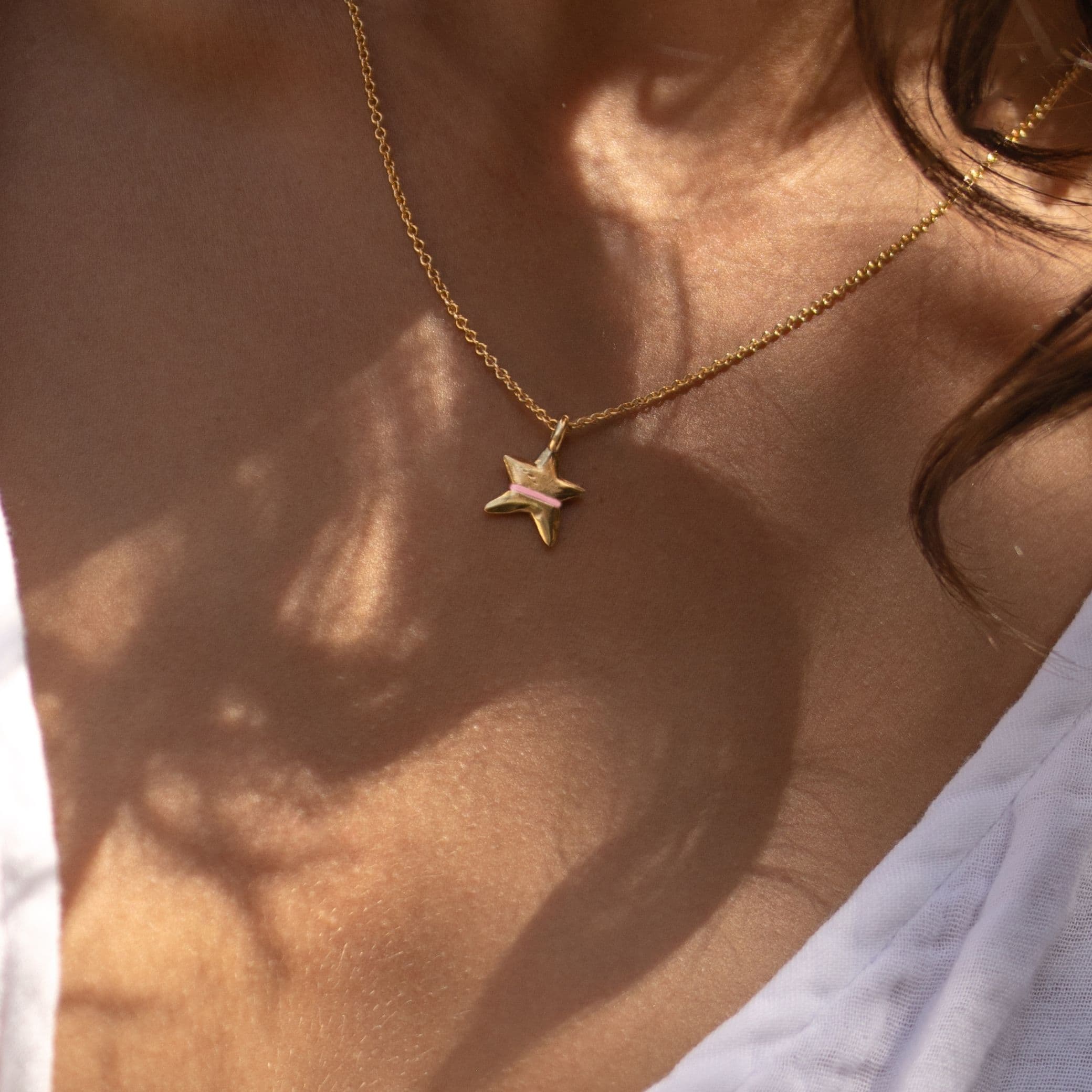 The Tiny Talisman Lucky Star Necklace - Thousand Fibres