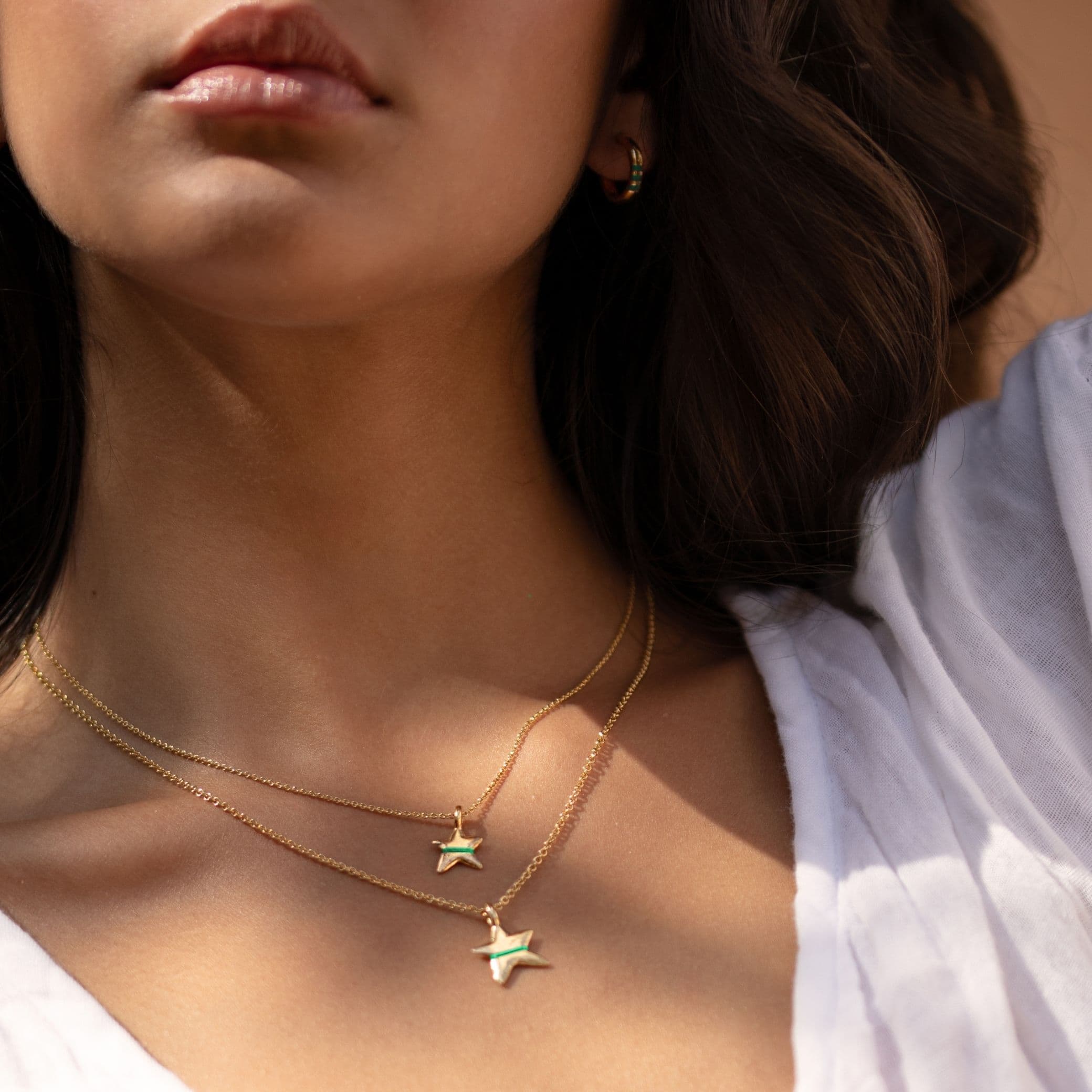 The Mini Lucky Star Necklace - Thousand Fibres