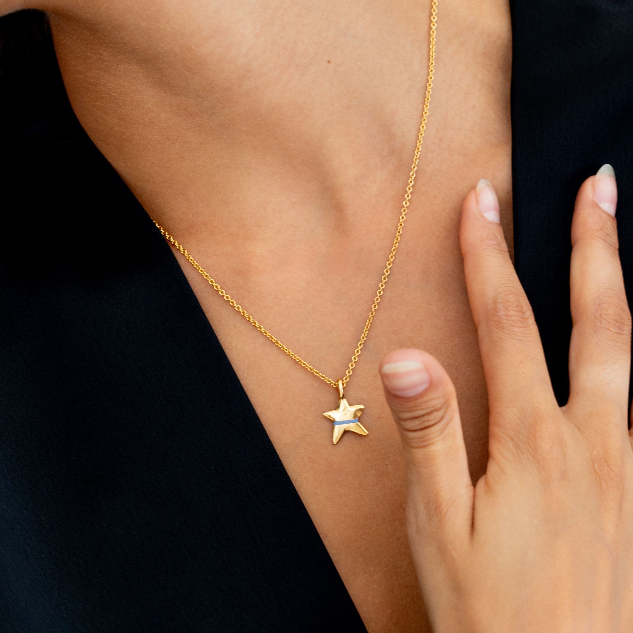 The Mini Lucky Star Necklace - Thousand Fibres