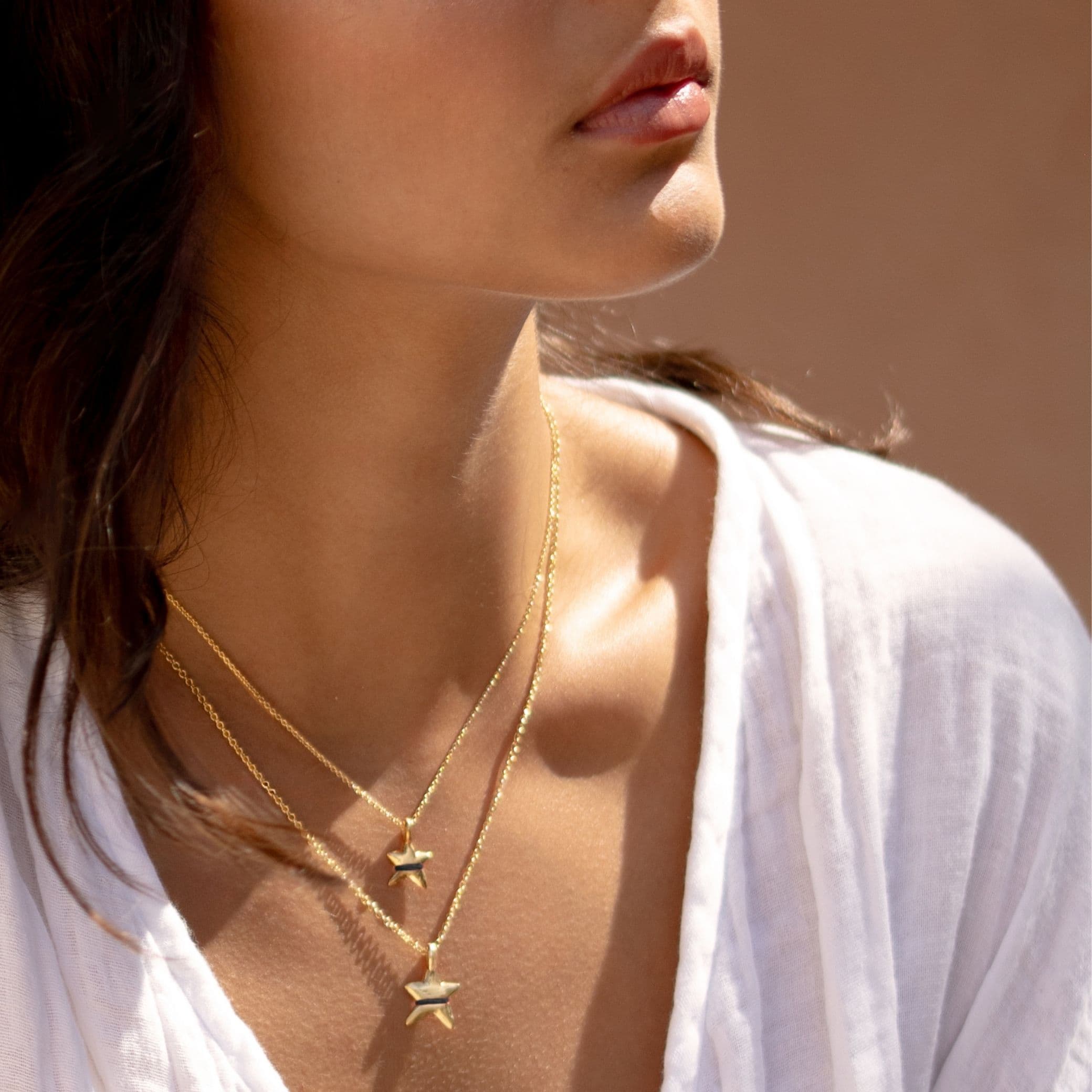 The Mini Lucky Star Necklace - Thousand Fibres