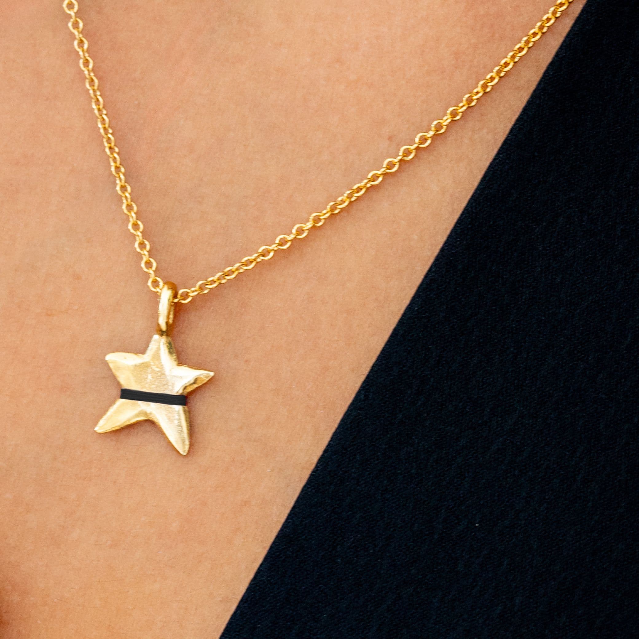 The Mini Lucky Star Necklace - Thousand Fibres