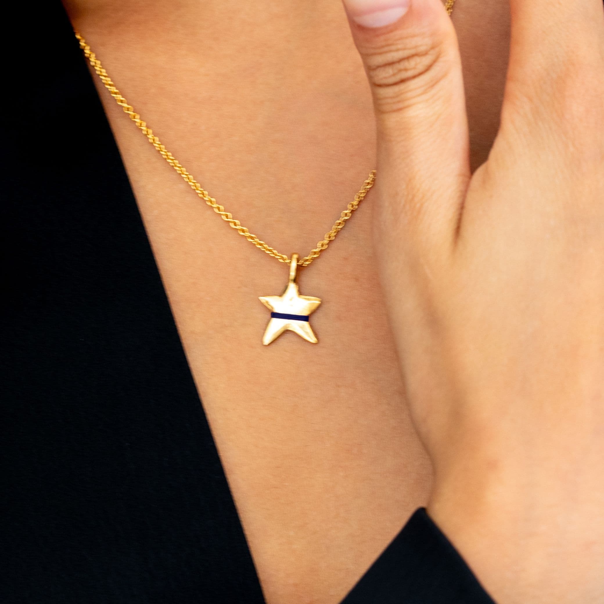 The Mini Lucky Star Necklace - Thousand Fibres