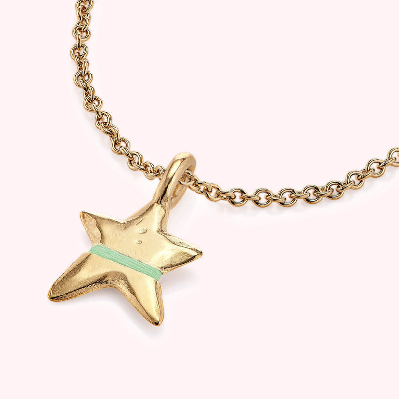 The Mini Lucky Star Necklace - Thousand Fibres