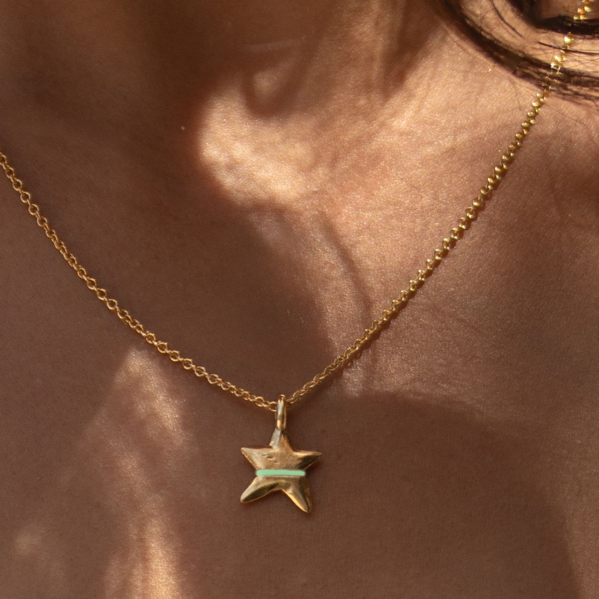 The Mini Lucky Star Necklace - Thousand Fibres