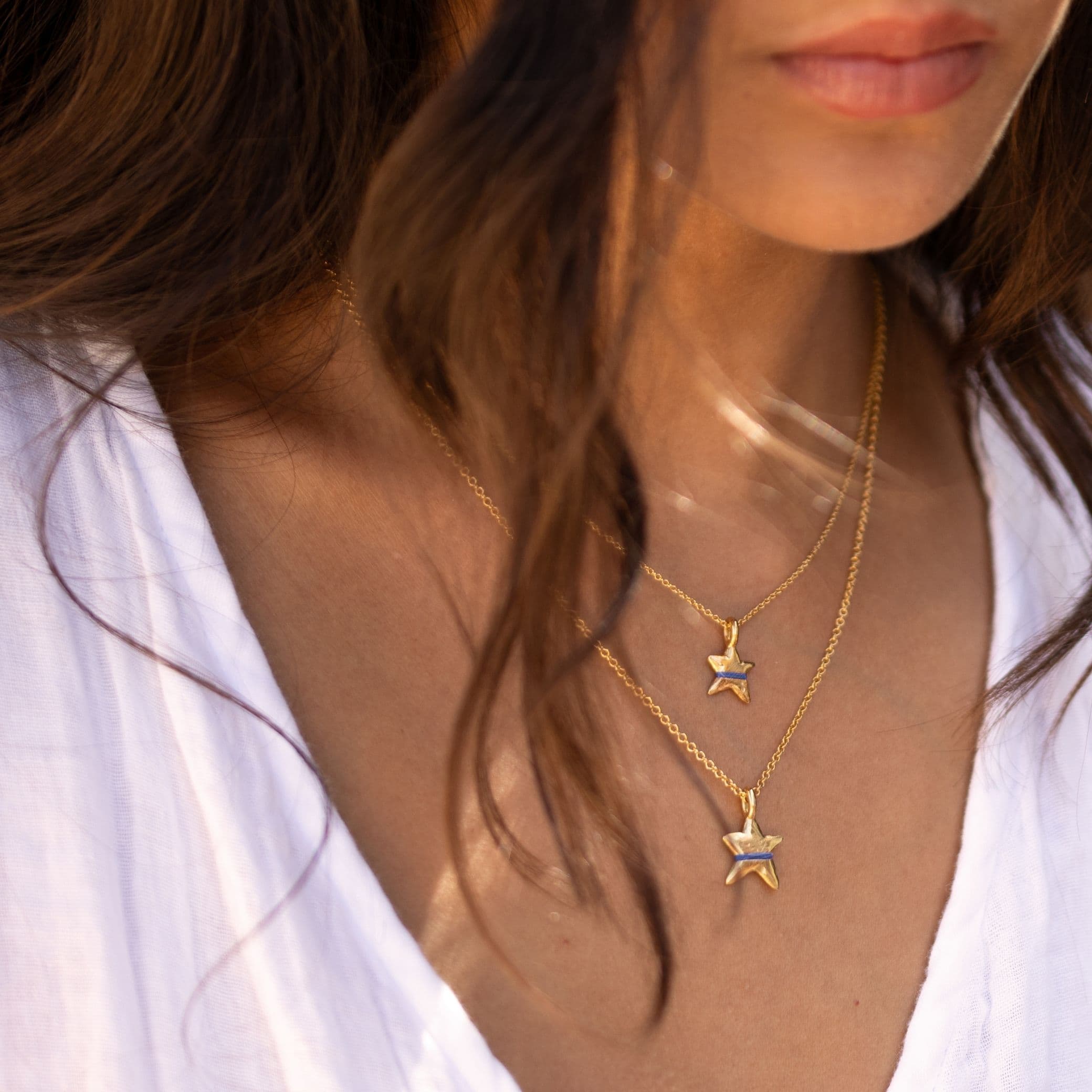 The Mini Lucky Star Necklace - Thousand Fibres