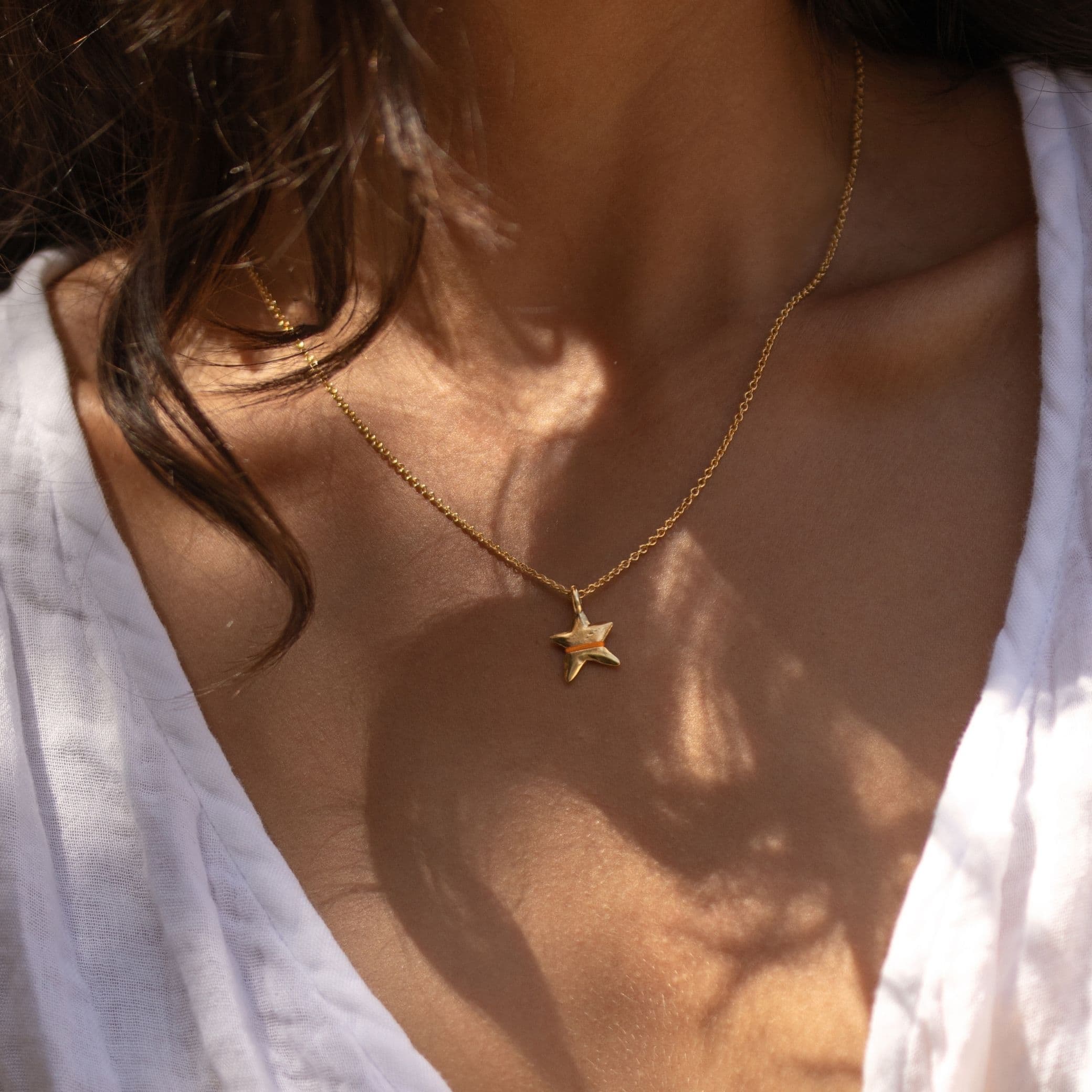 The Mini Lucky Star Necklace - Thousand Fibres