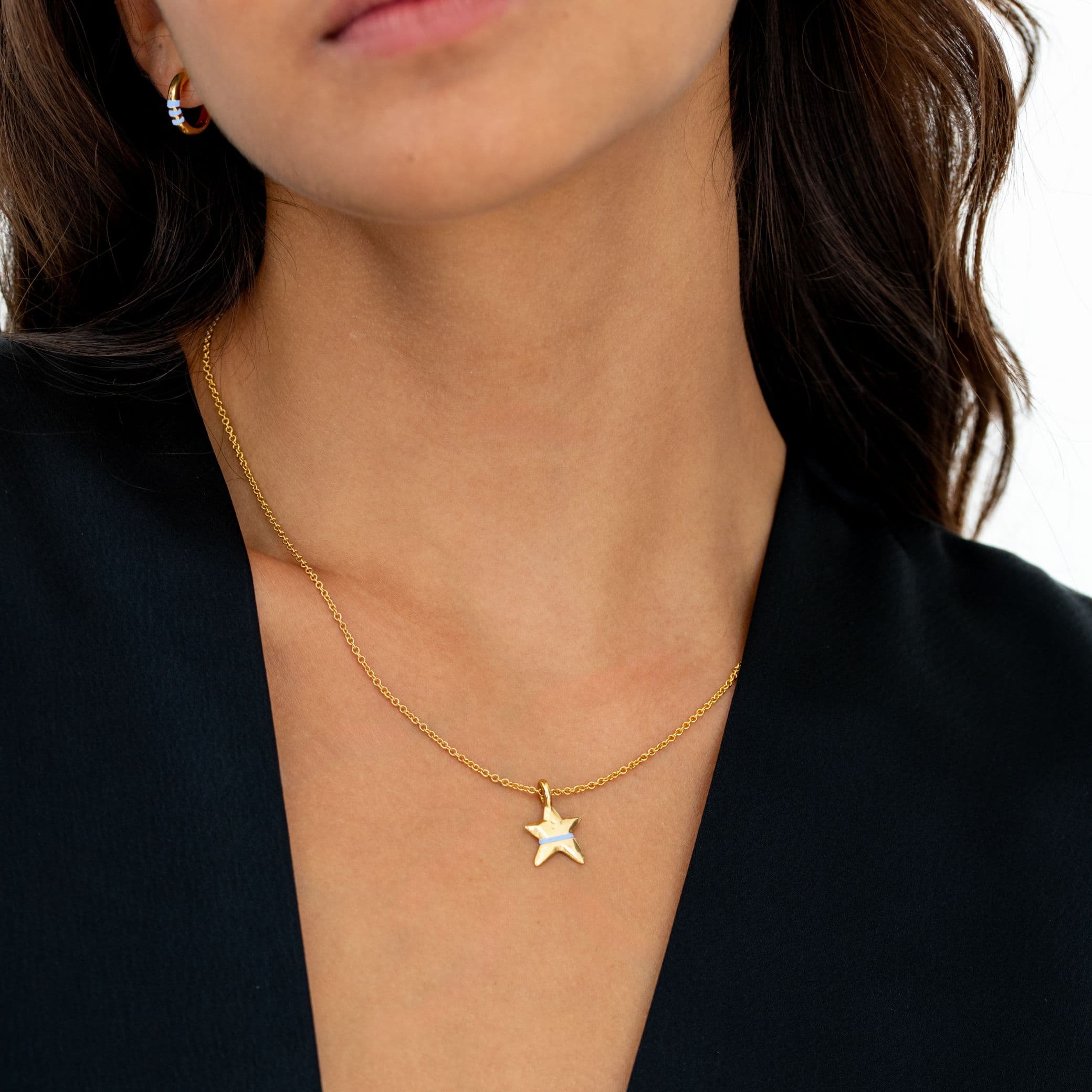 The Mini Lucky Star Necklace - Thousand Fibres