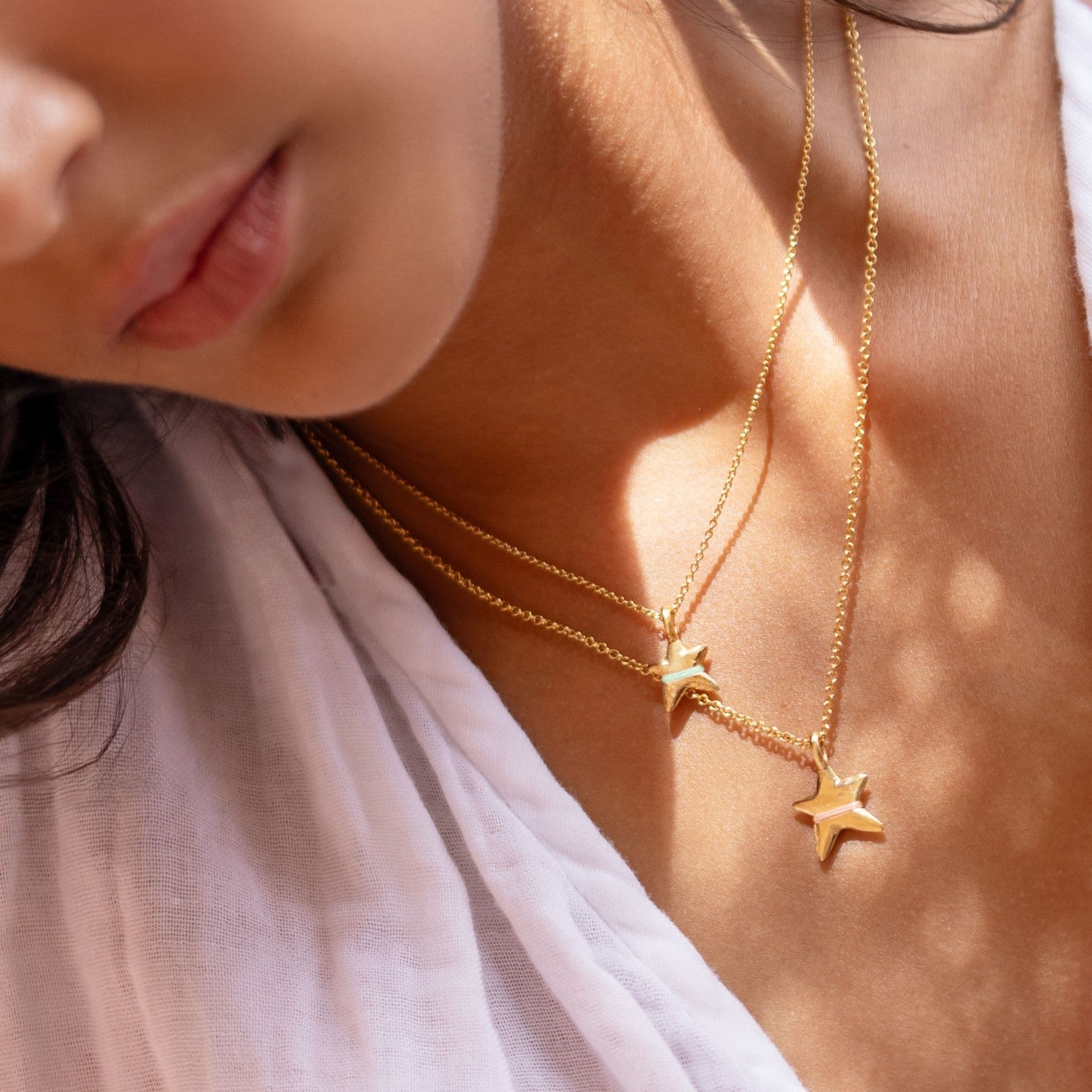 The Mini Lucky Star Necklace - Thousand Fibres