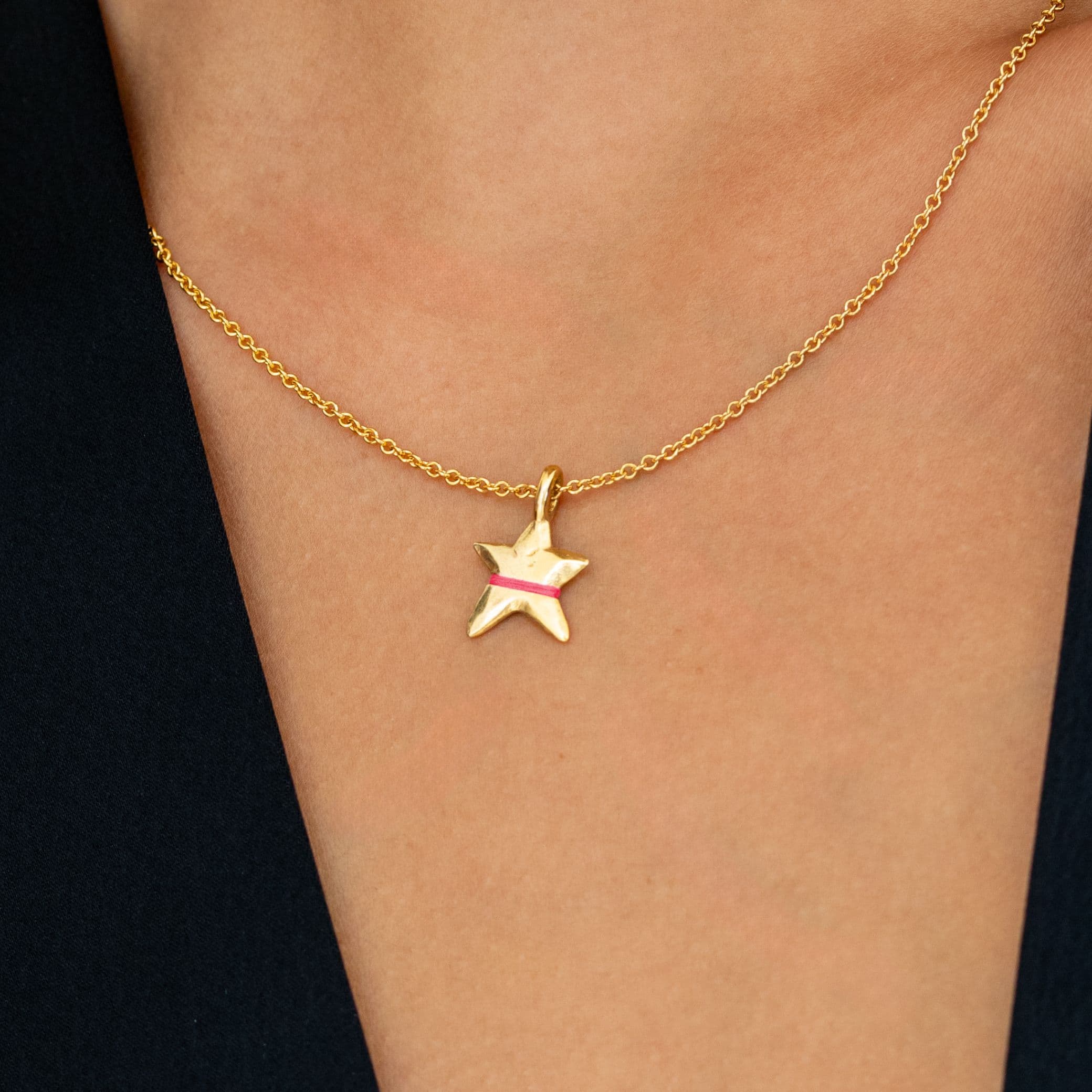 The Mini Lucky Star Necklace - Thousand Fibres