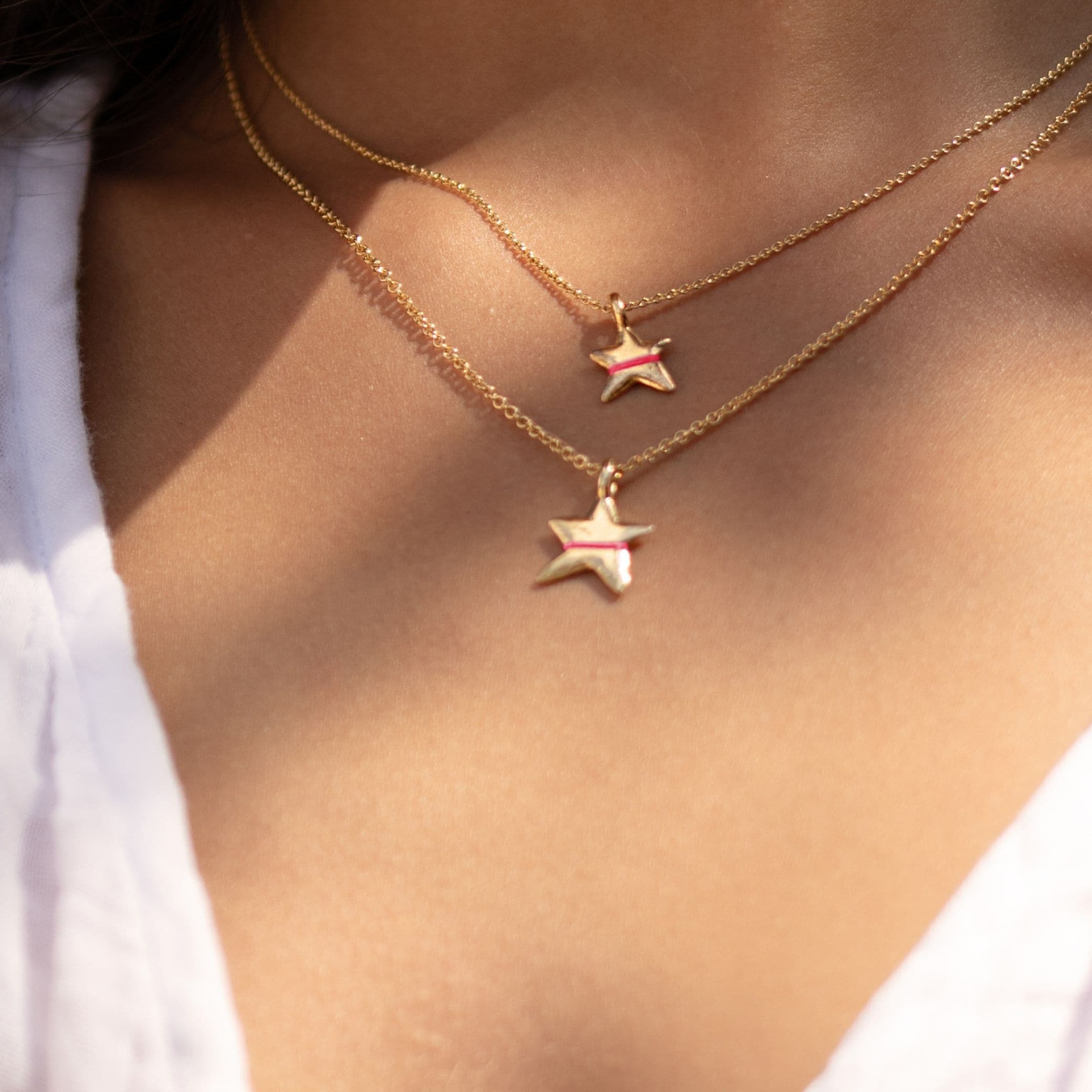 The Mini Lucky Star Necklace - Thousand Fibres