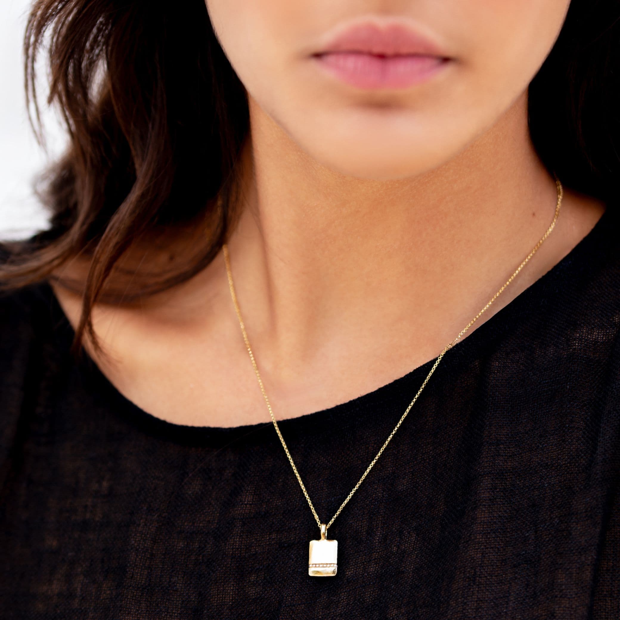 The Pearl Mini True Reflections Necklace - Thousand Fibres