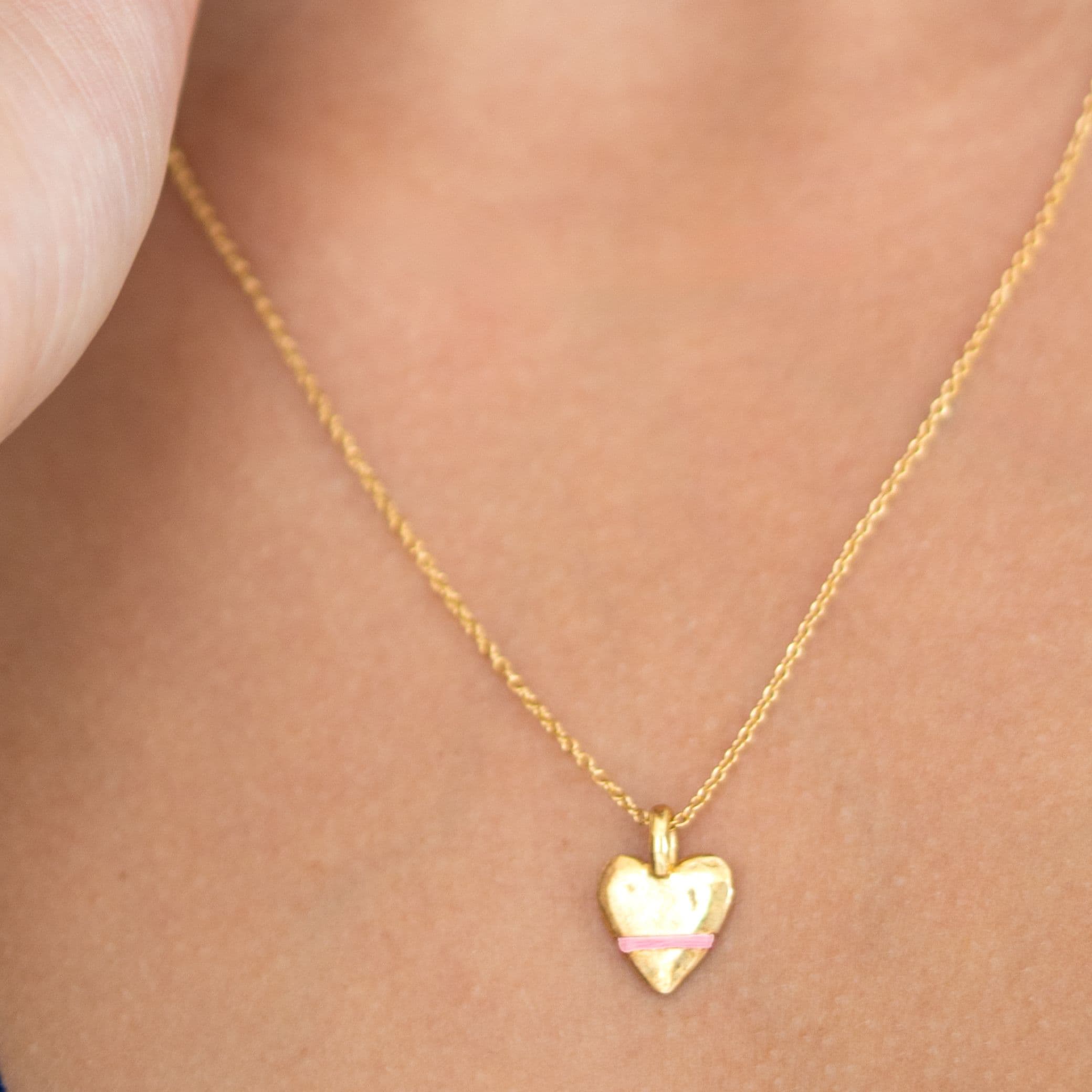 The Tiny Talisman Heart-Full Necklace