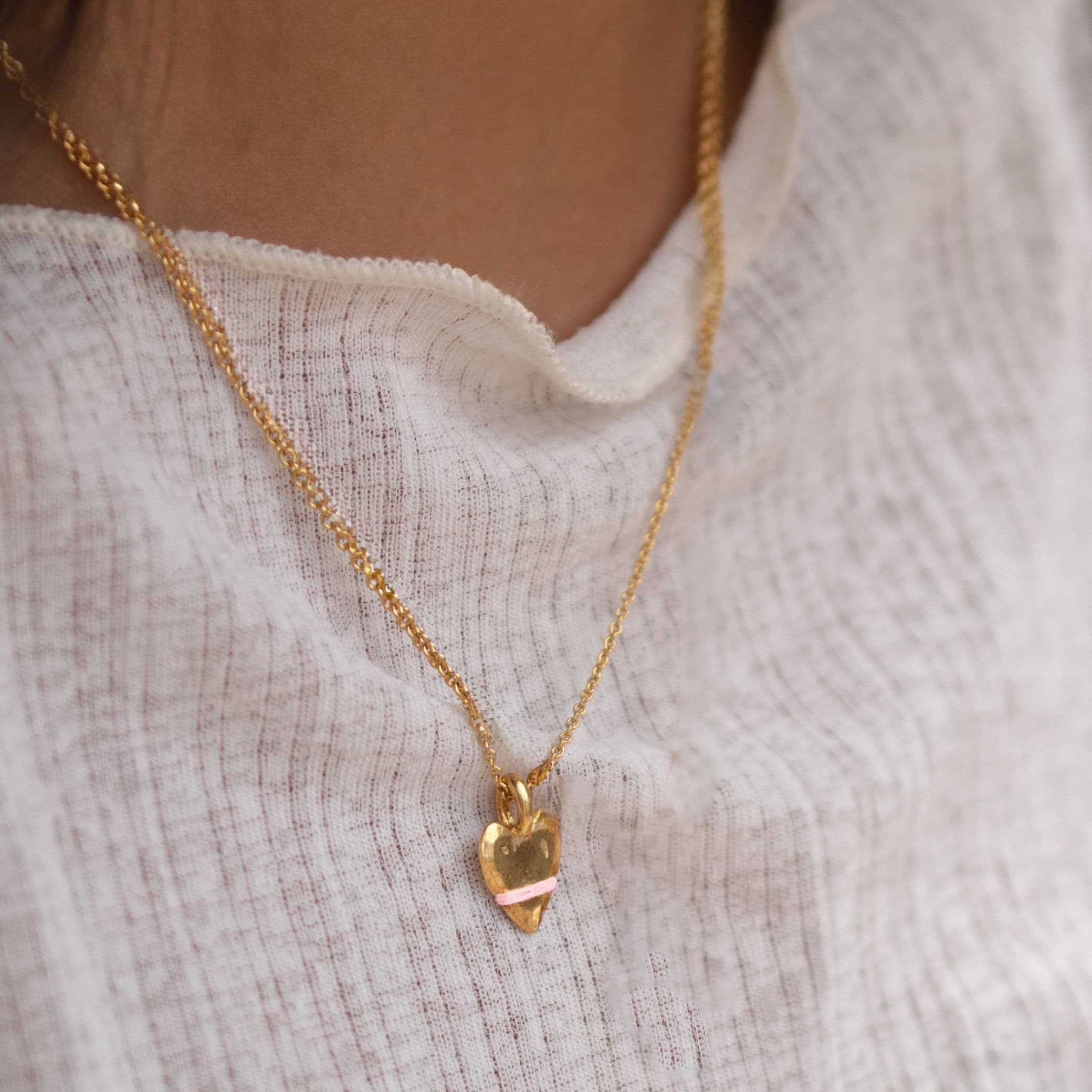 The Tiny Talisman Heart-Full Necklace