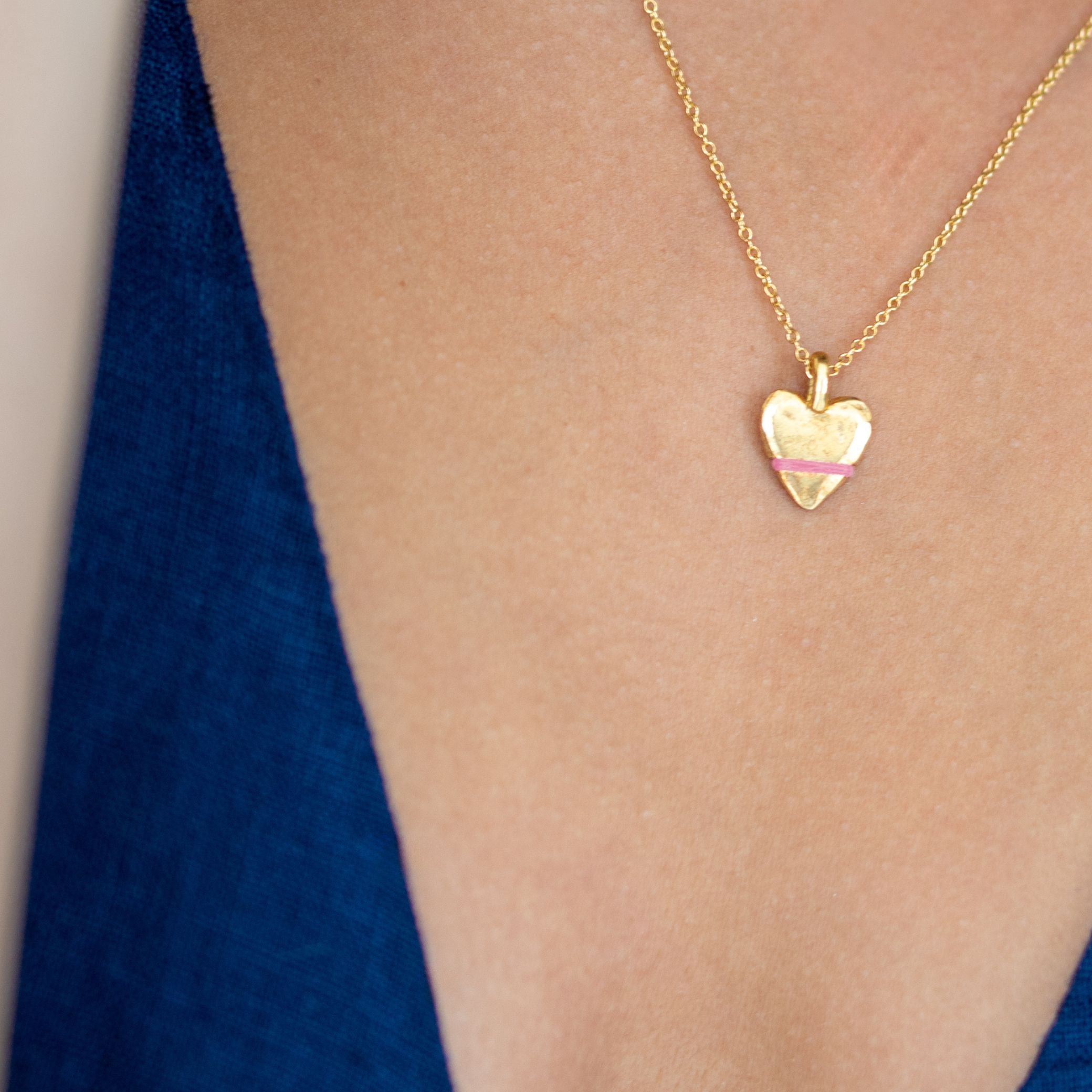 The Tiny Talisman Heart-Full Necklace