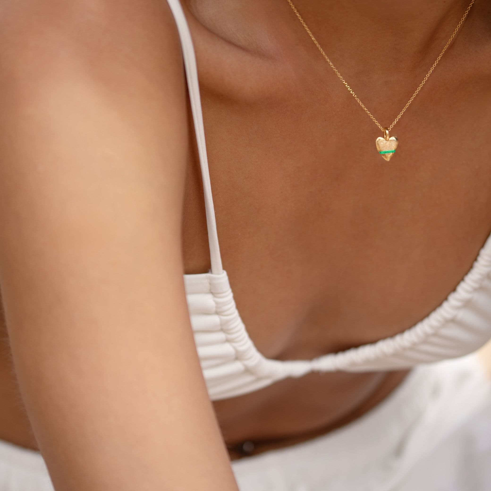 The Tiny Talisman Heart-Full Necklace