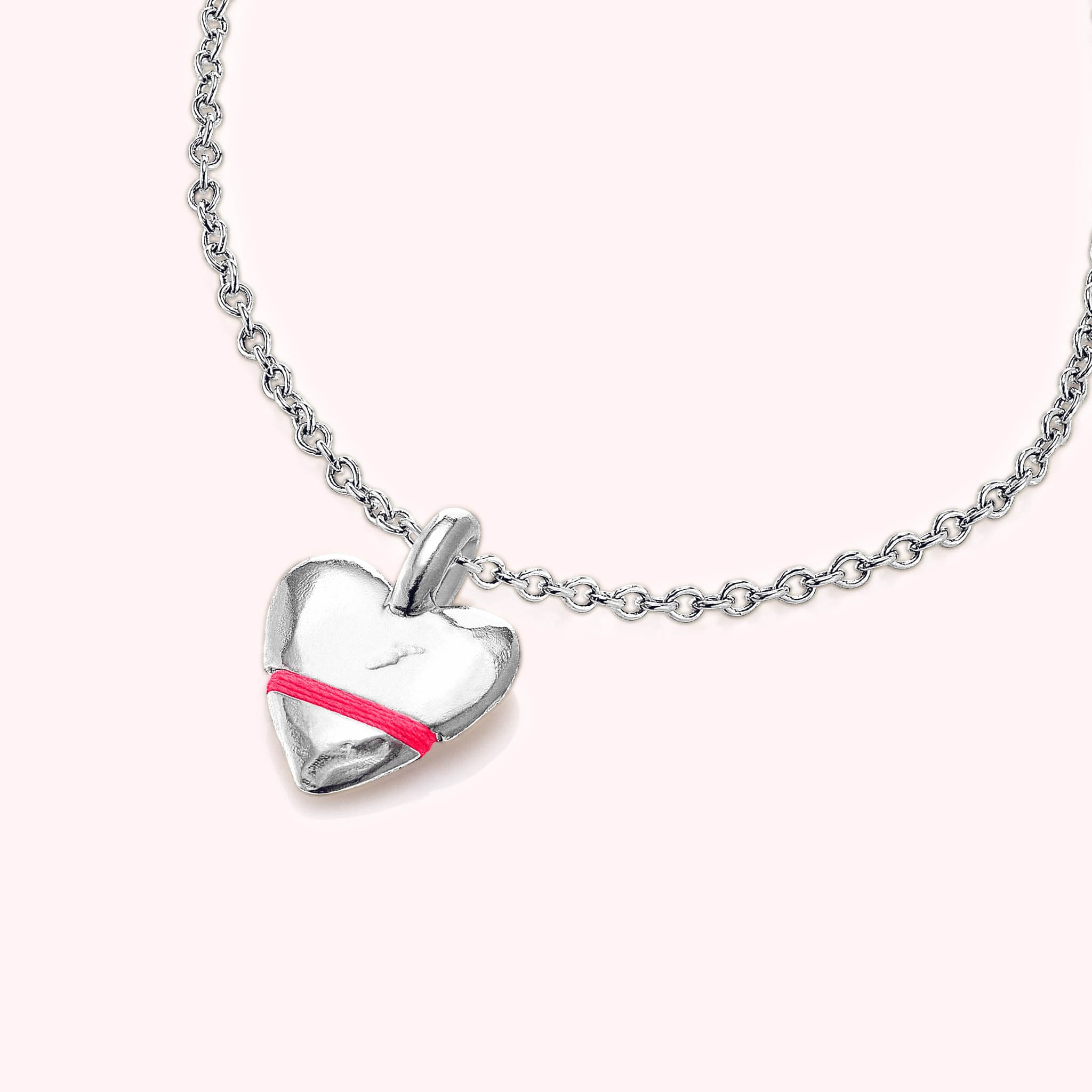 The Tiny Talisman Heart-Full Necklace - Thousand Fibres