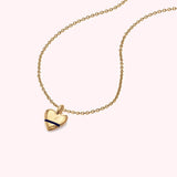 The Tiny Talisman Heart-Full Necklace - Thousand Fibres